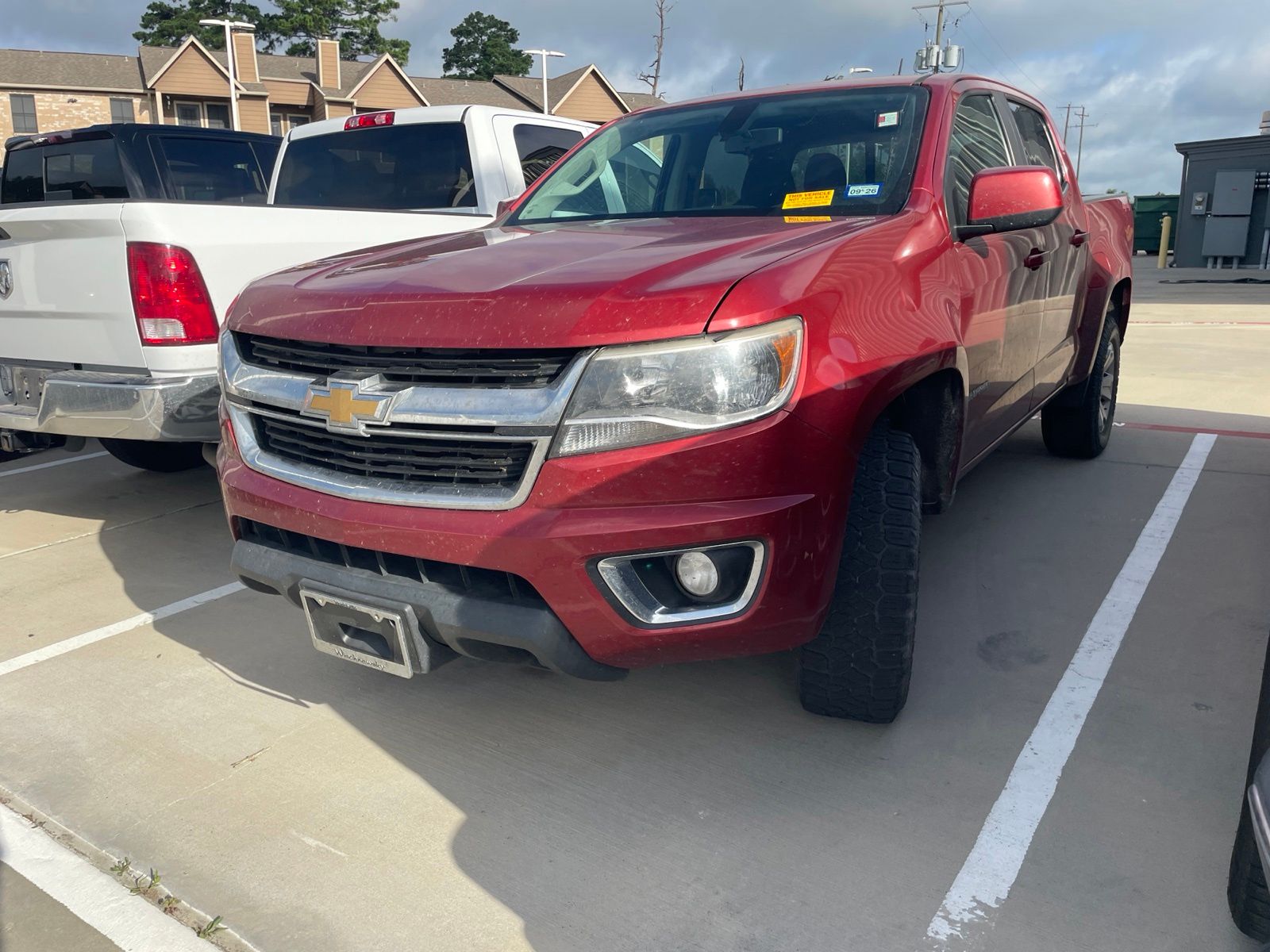 Red Rock Metallic 2016 Chevrolet Colorado LT Crew Cab 4WD Pickup Truck Four-Wheel Drive 6-Speed Automatic