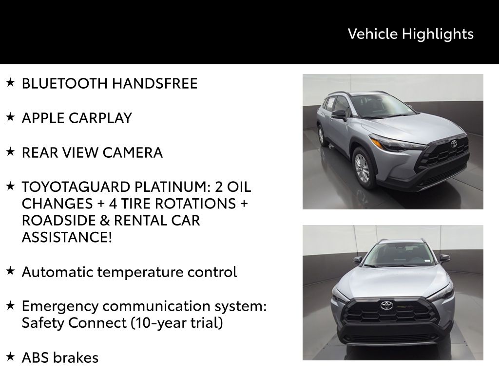 New 2026 Toyota Corolla Cross SUV