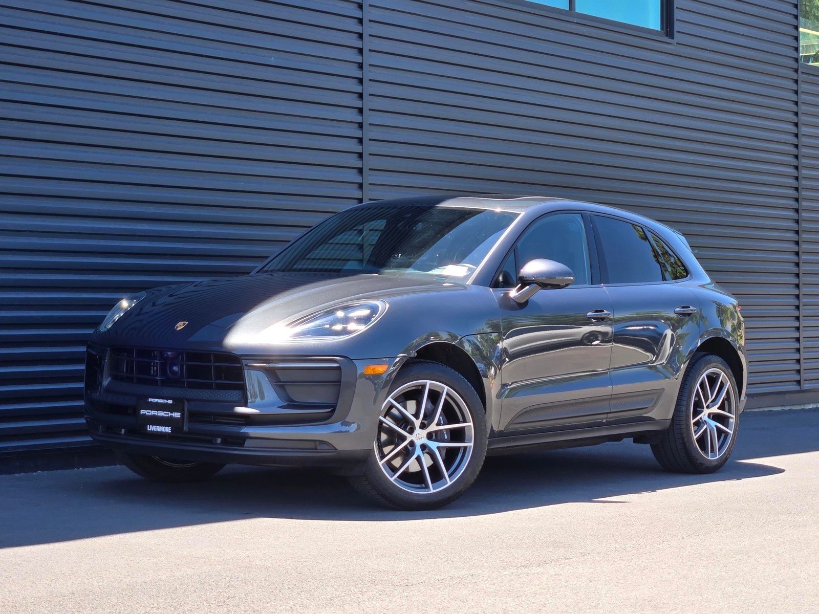 Gray (Volcano Grey Metallic) 2025 Porsche Macan SUV / Crossover All-Wheel Drive 7-Speed Automatic