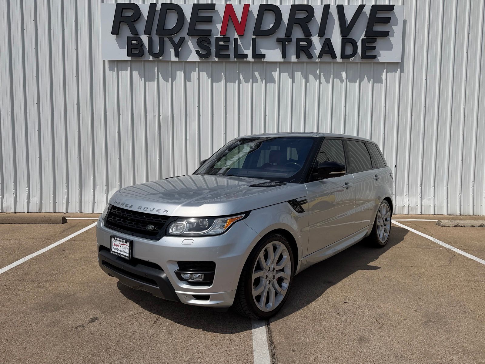 Indus Silver 2016 Land Rover Range Rover Sport SUV / Crossover All-Wheel Drive 8-Speed Automatic