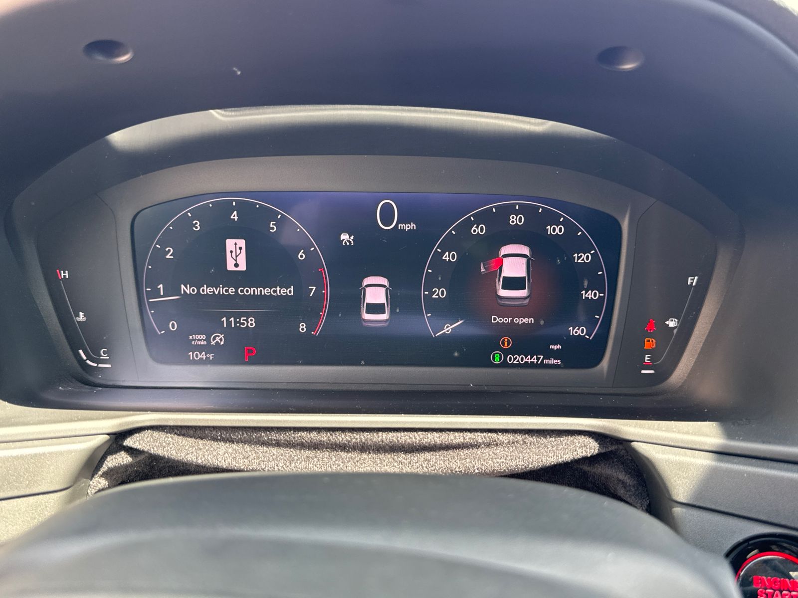 Used 2024 Blue Honda EX image 26