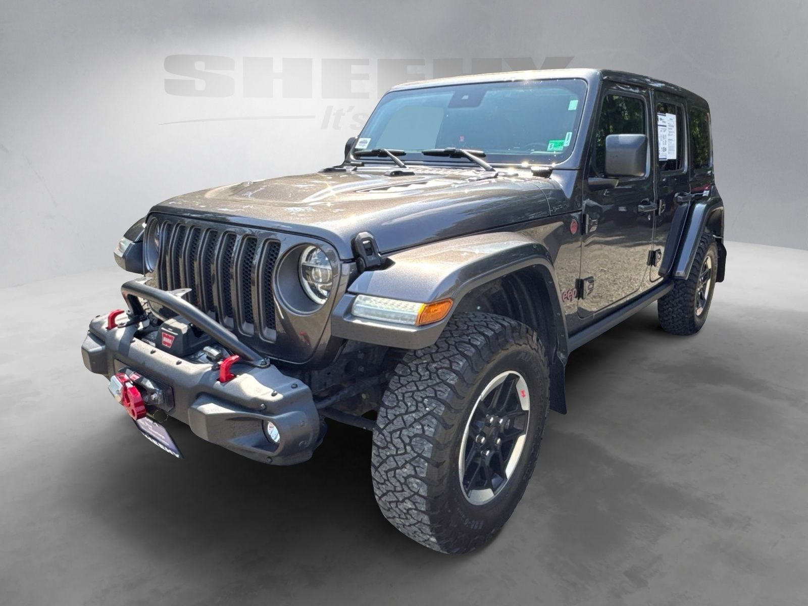 Used 2020 Granite Crystal Clearcoat Metallic Jeep Unlimited Rubicon image 14