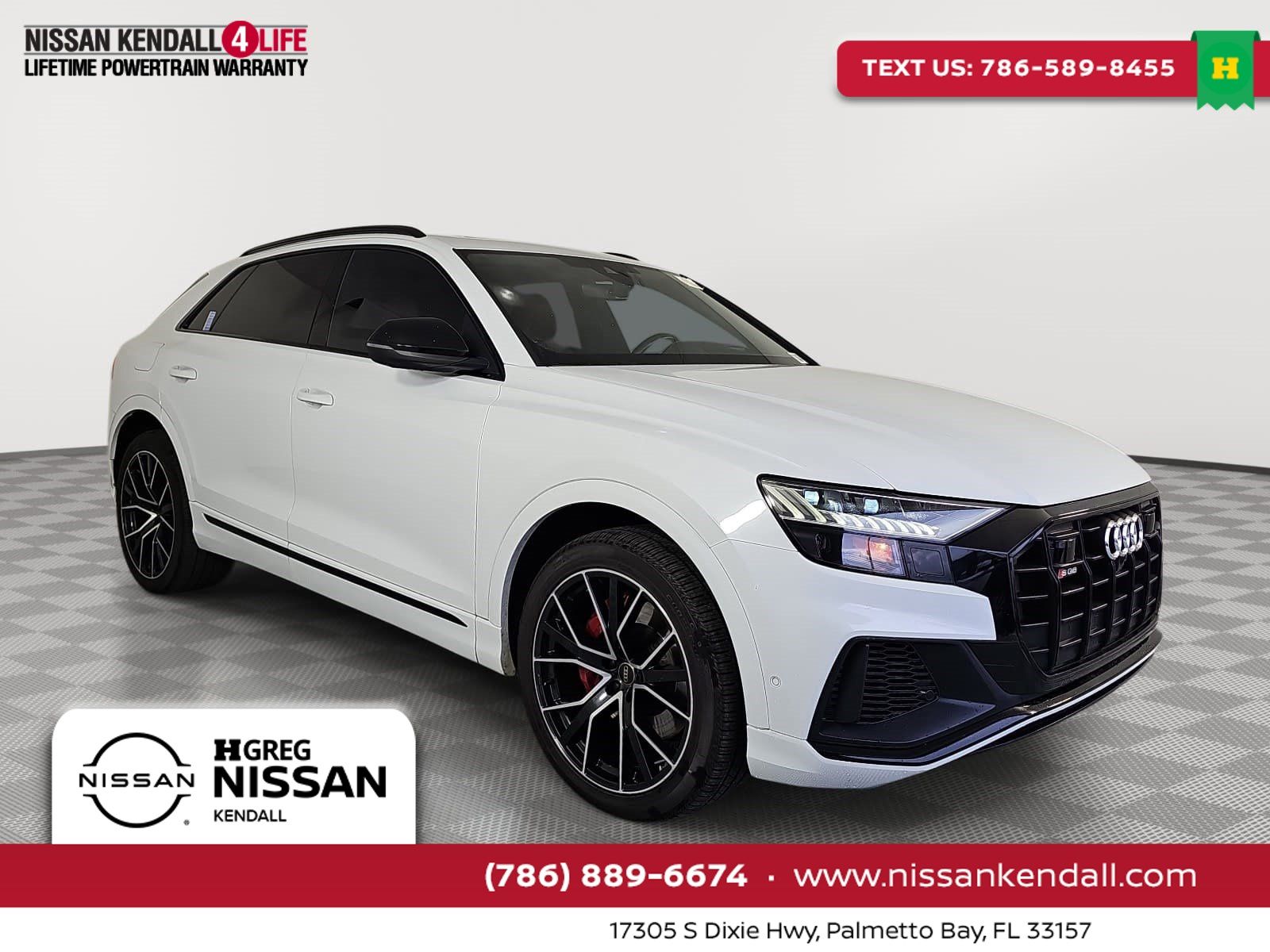 Glacier White Metallic 2021 Audi SQ8 SUV / Crossover All-Wheel Drive 8-Speed Automatic