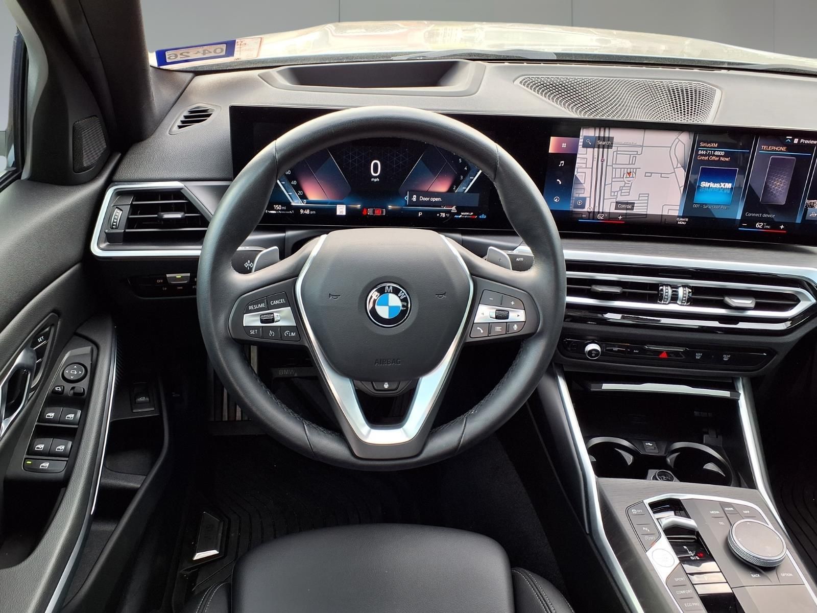 2024 BMW 3 Series 330i Gray at Central Houston Nissan