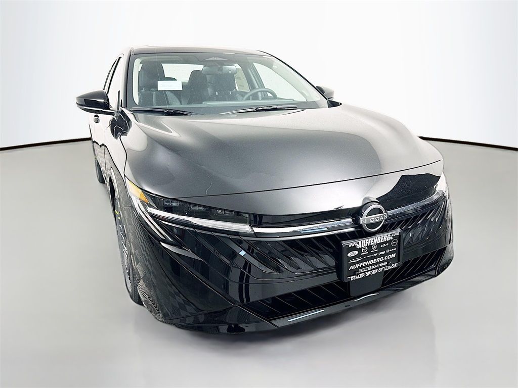 Super Black 2026 Nissan Sentra Sedan Front-Wheel Drive Continuously Variable Transmission