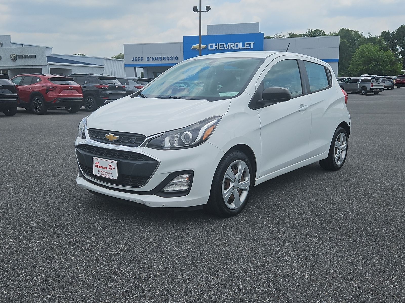 Summit White 2022 Chevrolet Spark LS FWD Hatchback Front-Wheel Drive Continuously Variable Transmission