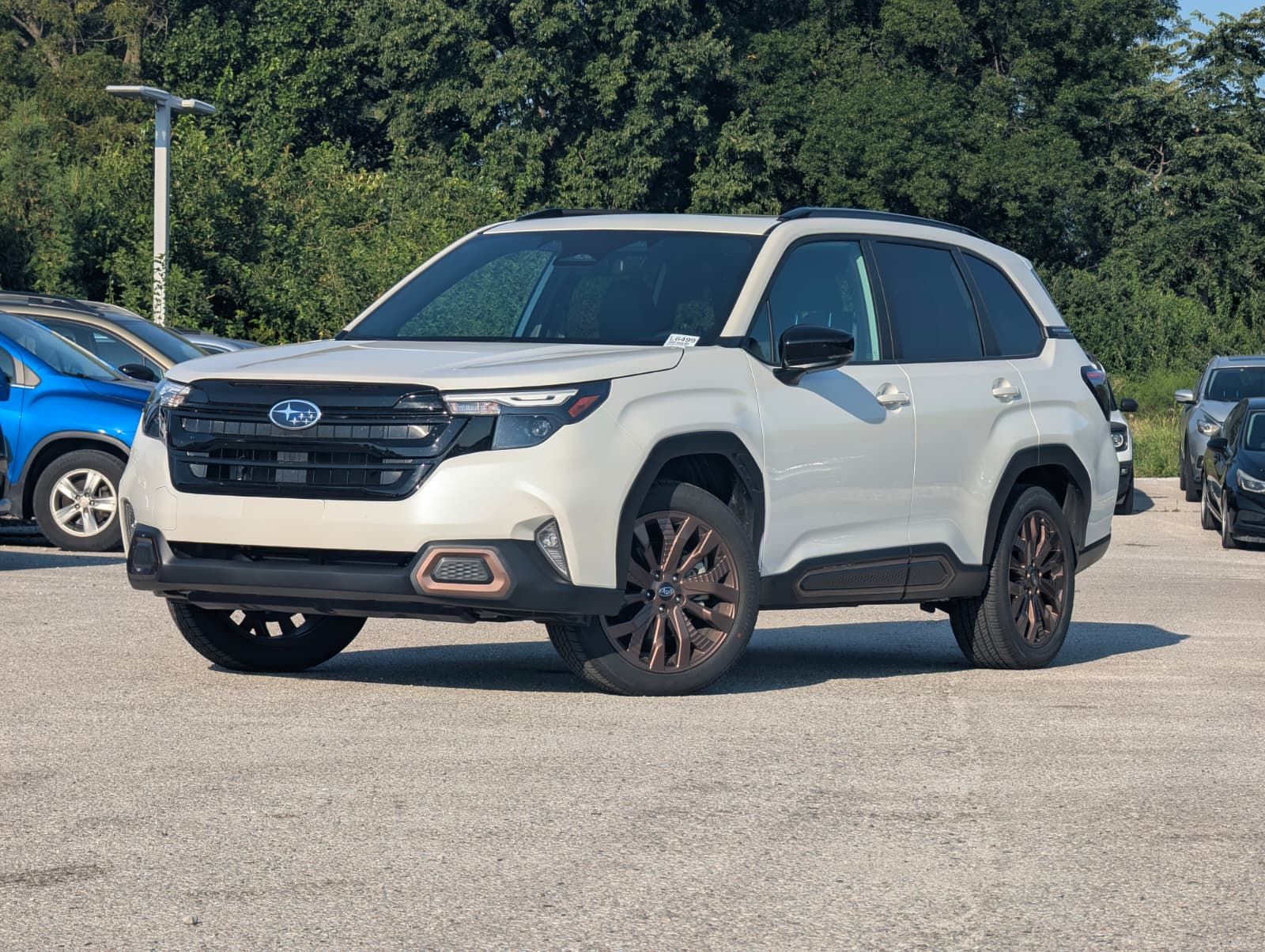 Crystal White Pearl 2026 Subaru Forester SUV / Crossover All-Wheel Drive Continuously Variable Transmission