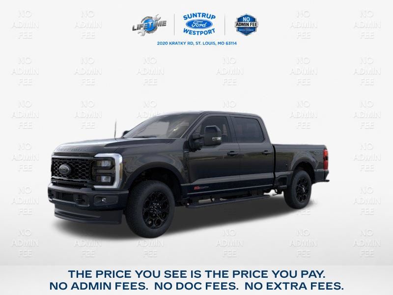 Agate Black Metallic 2026 Ford F-250 Super Duty Pickup Truck Four-Wheel Drive Automatic