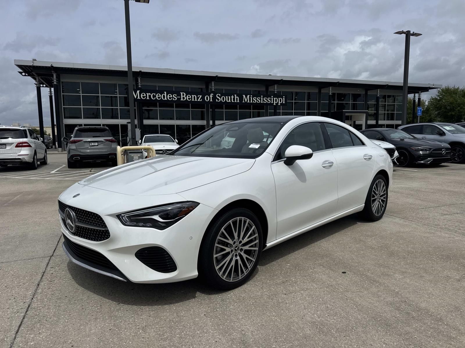White 2026 Mercedes-Benz CLA 250 4MATIC Coupe All-Wheel Drive 8-Speed Dual Clutch