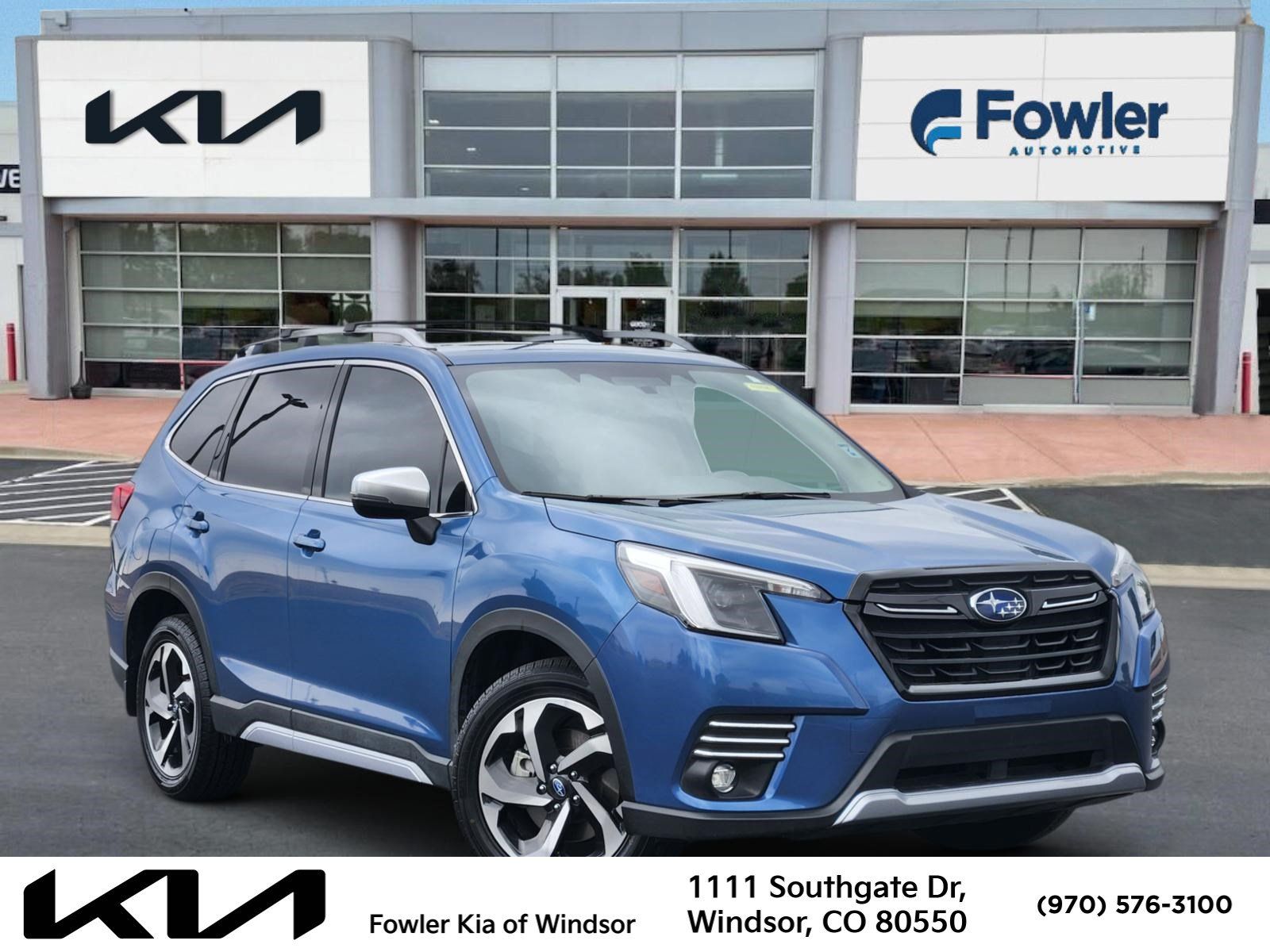 Horizon Blue Pearl 2024 Subaru Forester SUV / Crossover All-Wheel Drive Continuously Variable Transmission