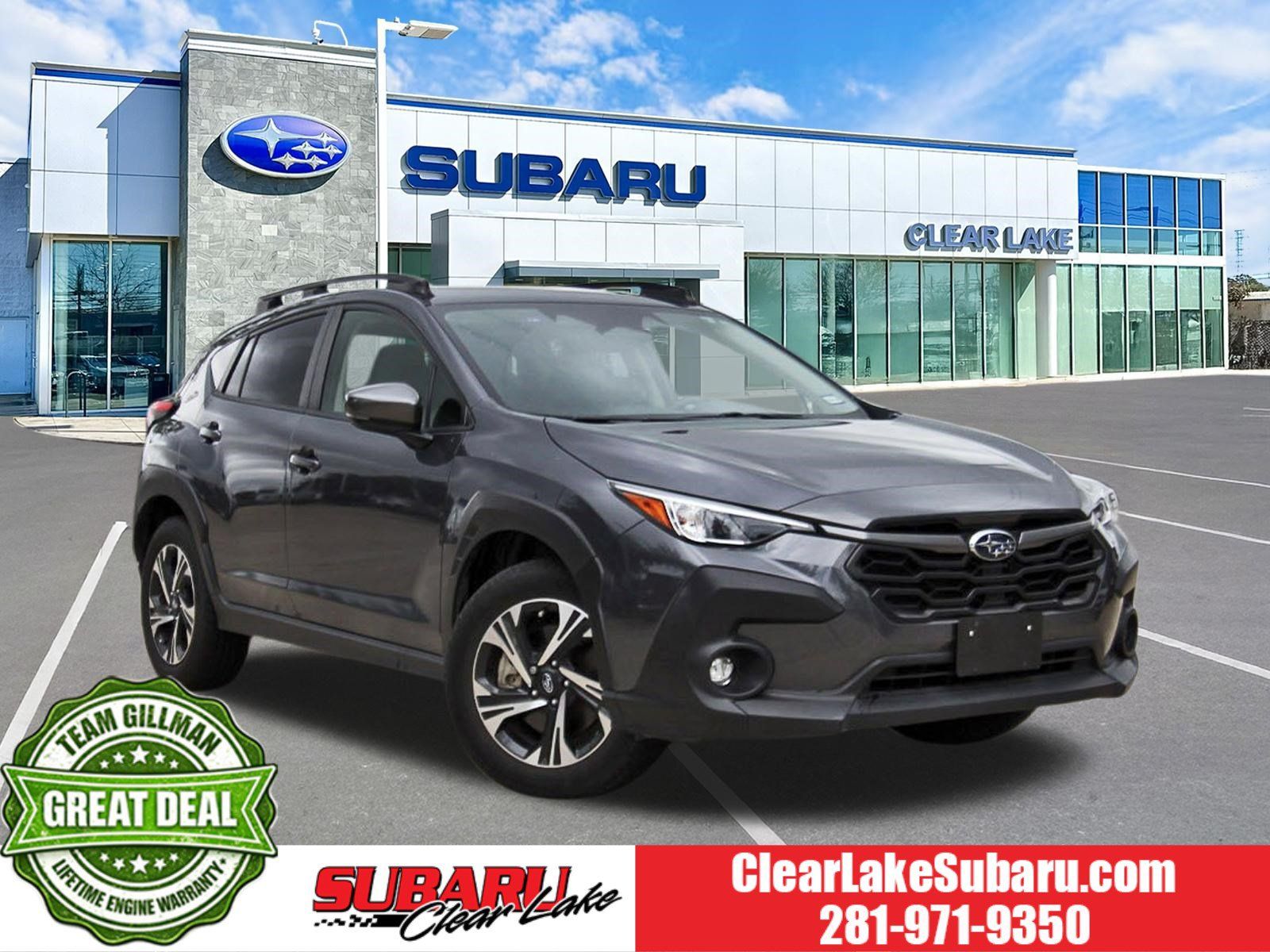 Magnetite Gray Metallic 2024 Subaru Crosstrek SUV / Crossover All-Wheel Drive Continuously Variable Transmission