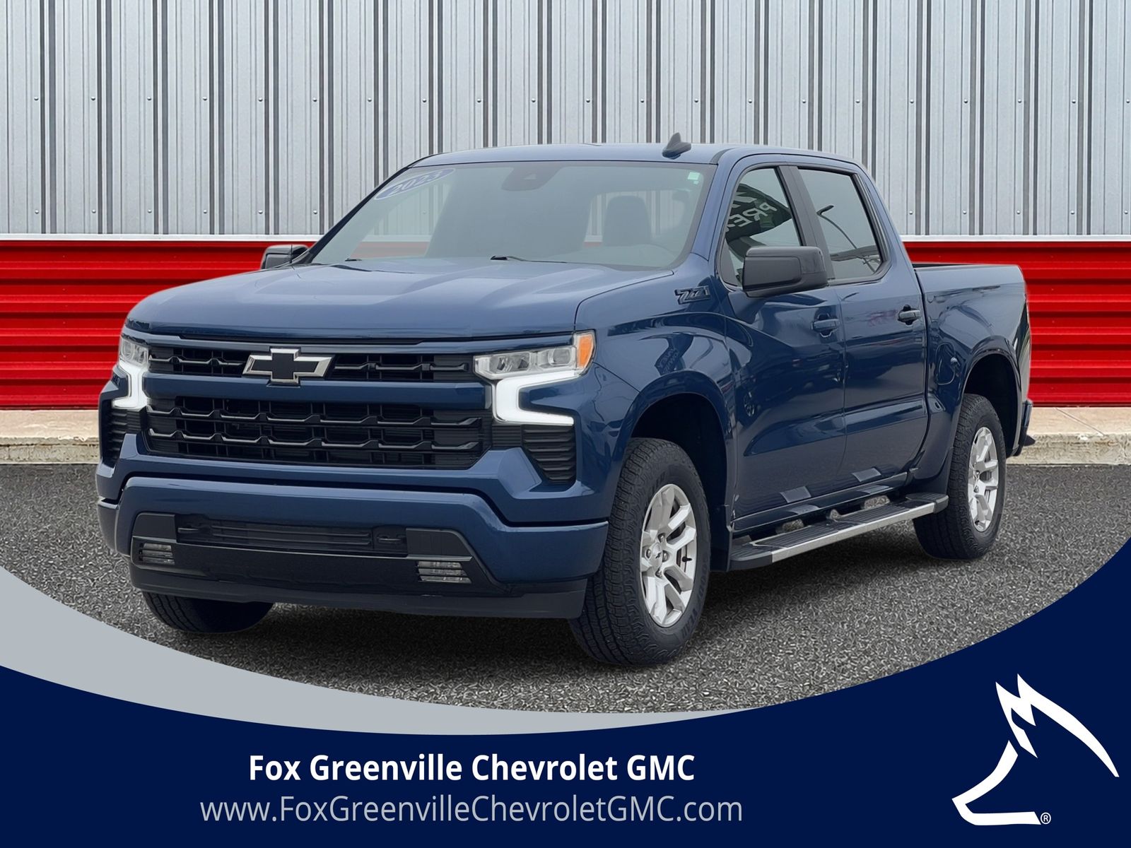 Northsky Blue Metallic 2023 Chevrolet Silverado 1500 Pickup Truck Four-Wheel Drive Automatic