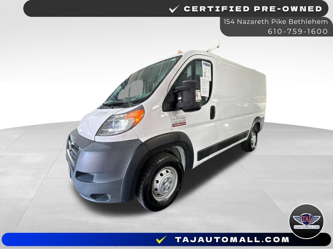 Bright White Clearcoat 2017 RAM ProMaster 1500 136 Low Roof Cargo Van Van Front-Wheel Drive 6-Speed Automatic
