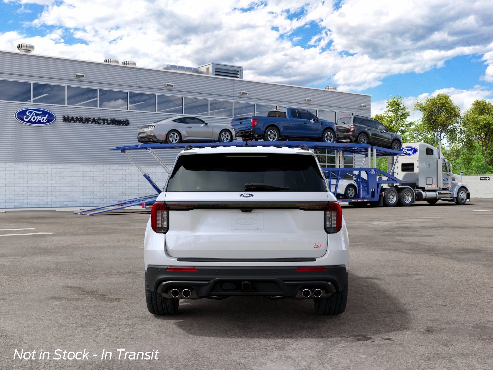 New 2027 Star White Metallic Tri-Coat Ford ST image 6