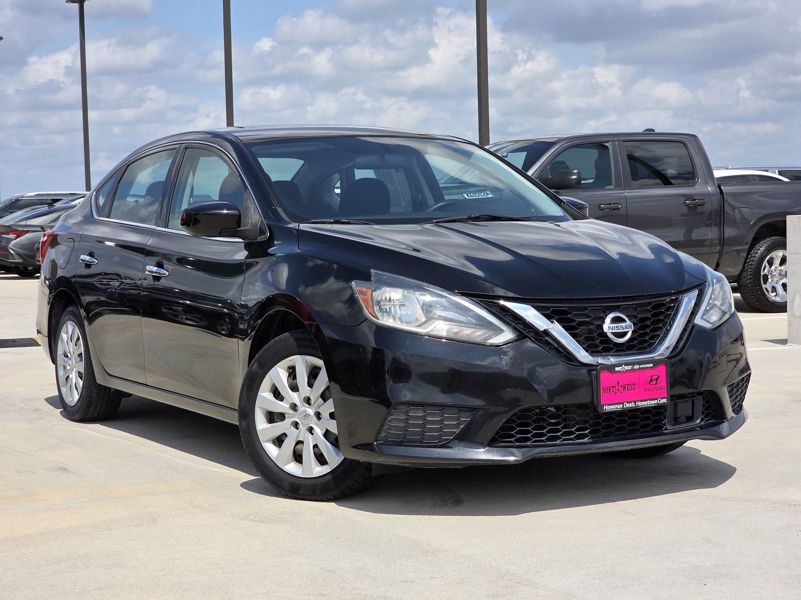 Super Black 2018 Nissan Sentra S FWD Sedan Front-Wheel Drive Continuously Variable Transmission