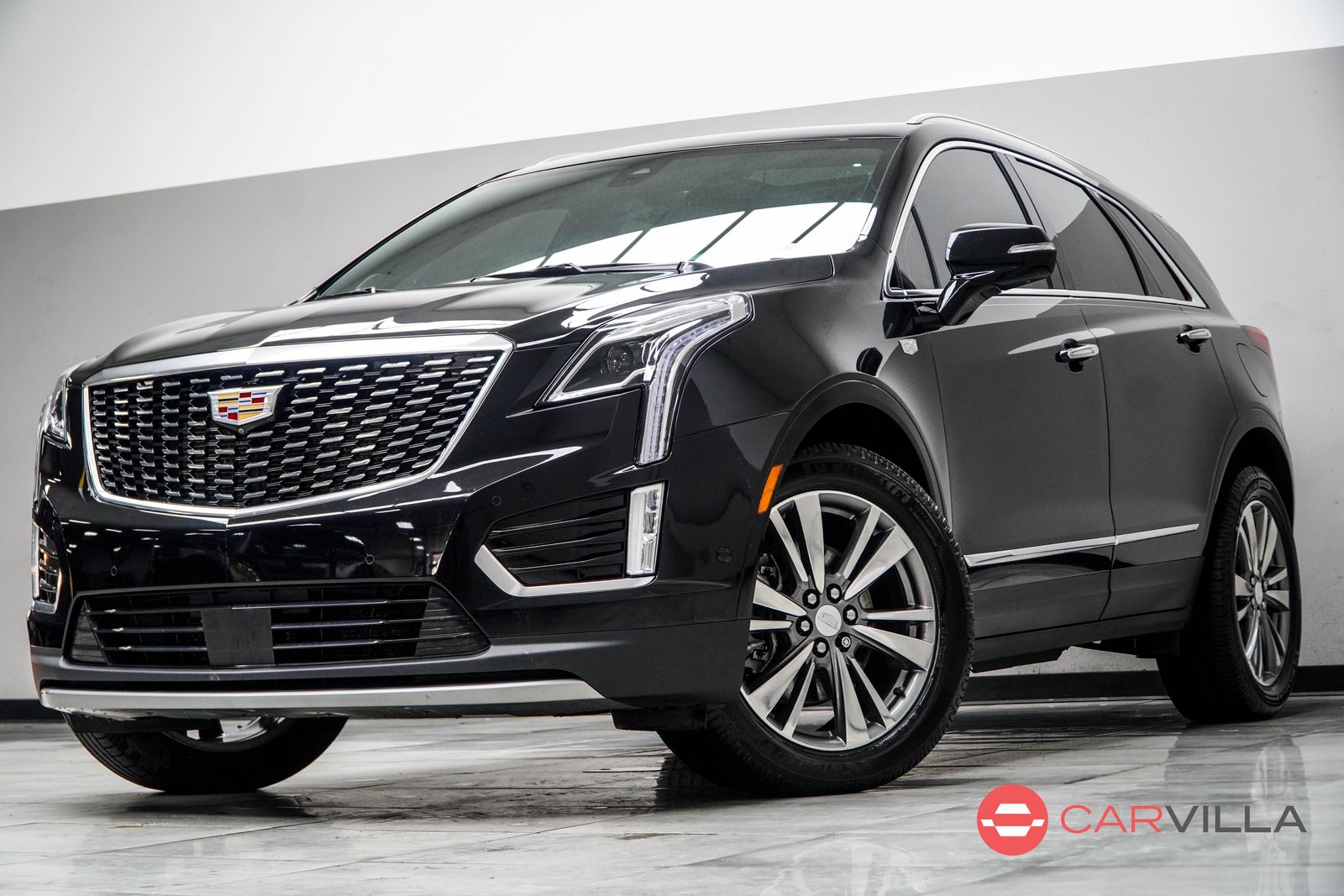 Stellar Black Metallic 2021 Cadillac XT5 Premium Luxury FWD SUV / Crossover Front-Wheel Drive 9-Speed Automatic