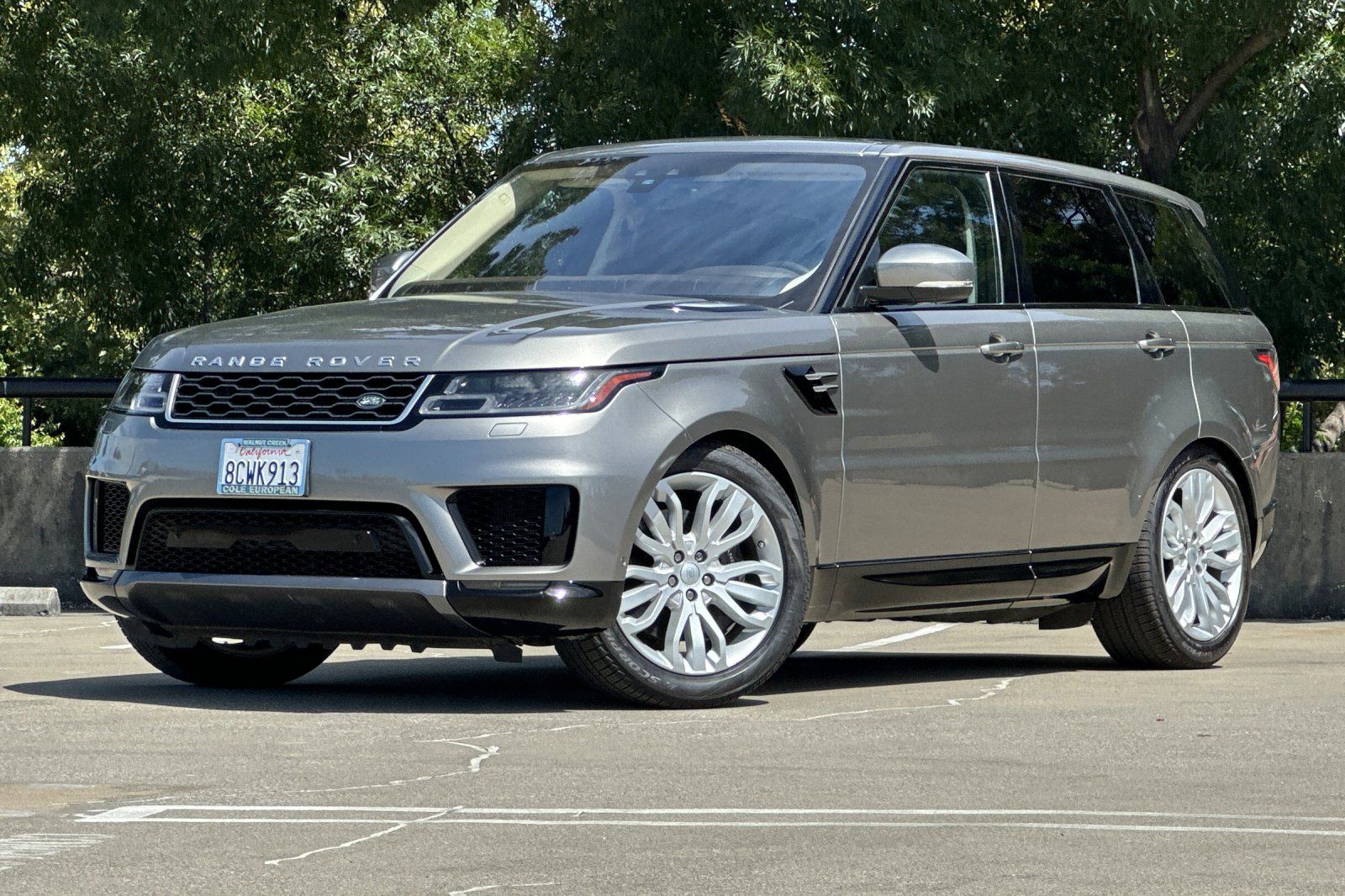 Silver 2018 Land Rover Range Rover Sport SUV / Crossover All-Wheel Drive 8-Speed Automatic