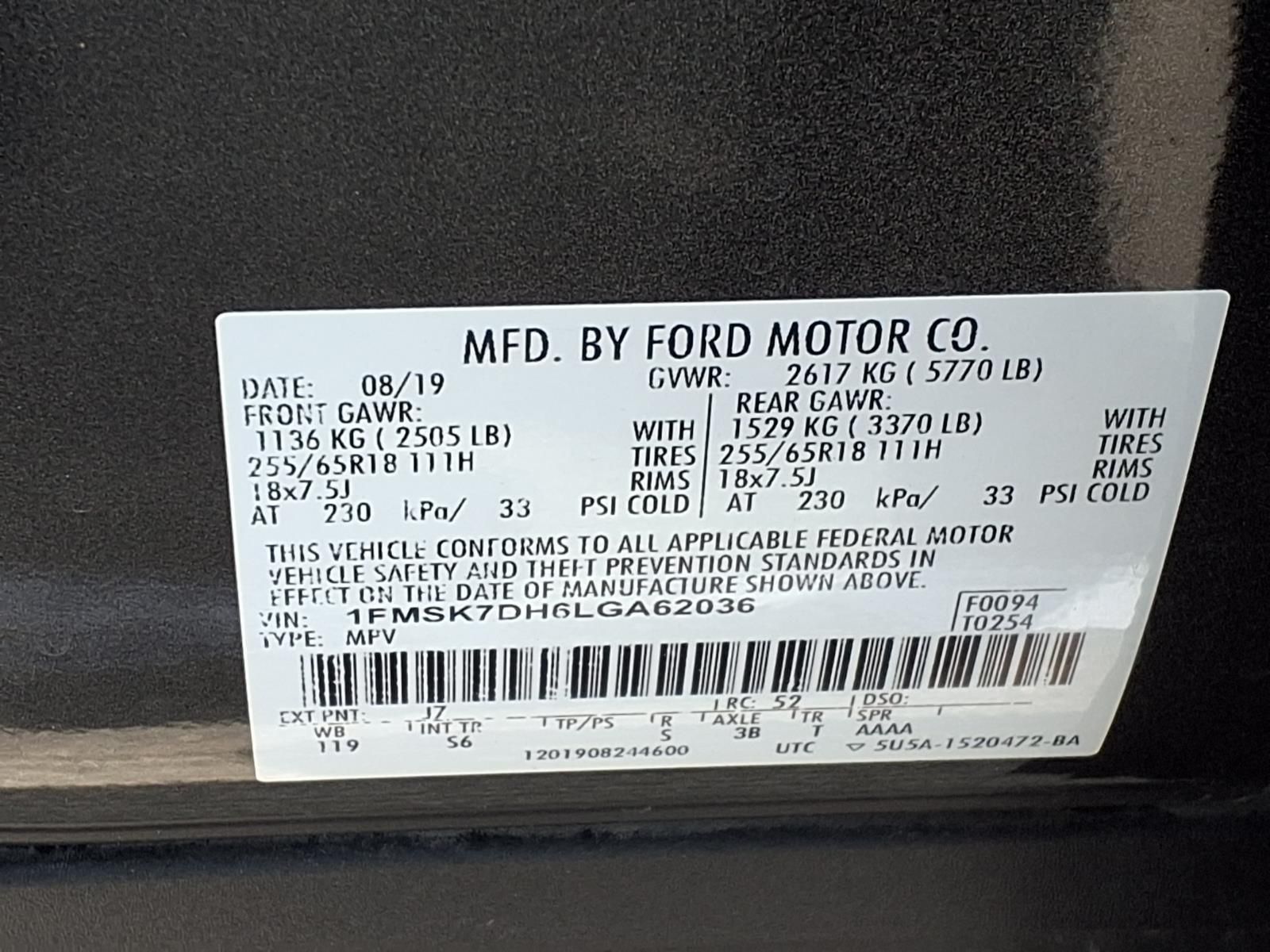 2020 Ford Explorer XLT Gray at Wharton Ford