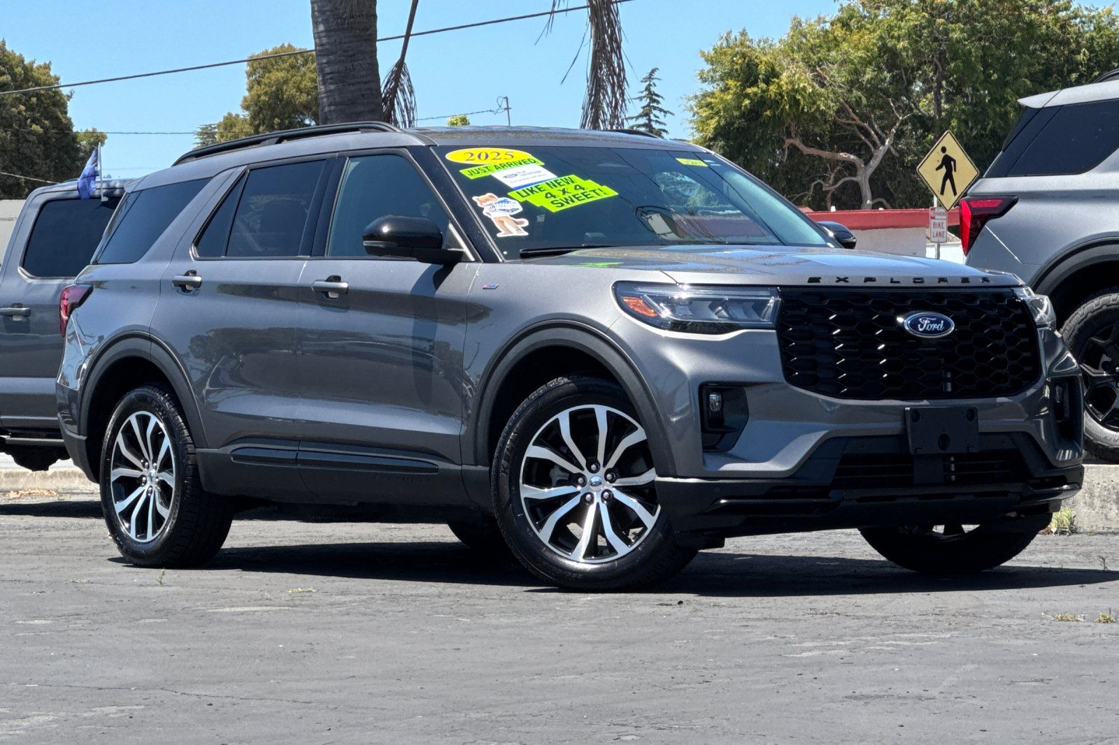 Gray Metallic 2025 Ford Explorer SUV / Crossover All-Wheel Drive Automatic