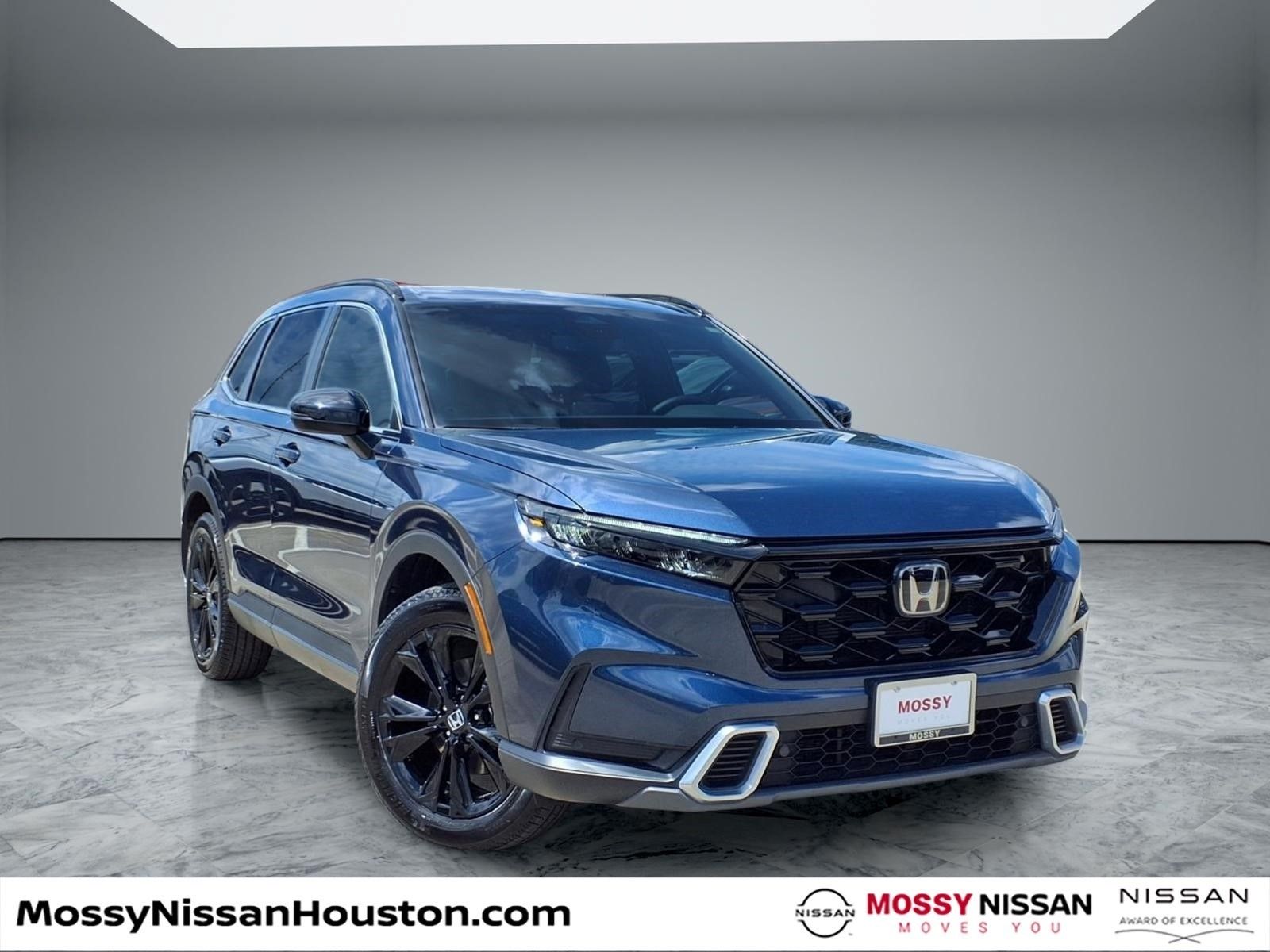 Blue 2025 Honda CR-V Hybrid Sport Touring AWD SUV / Crossover All-Wheel Drive Continuously Variable Transmission