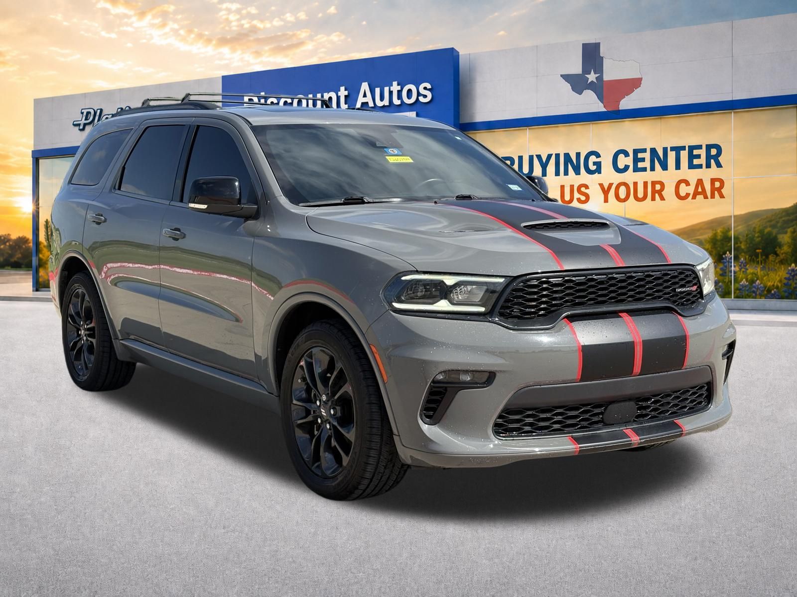 Destroyer Gray Clearcoat 2022 Dodge Durango SUV / Crossover Rear-Wheel Drive 8-Speed Automatic