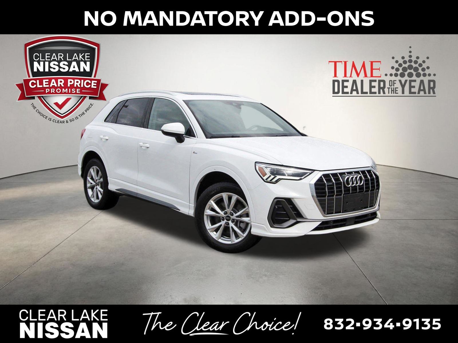 White 2025 Audi Q3 SUV / Crossover All-Wheel Drive 8-Speed Automatic