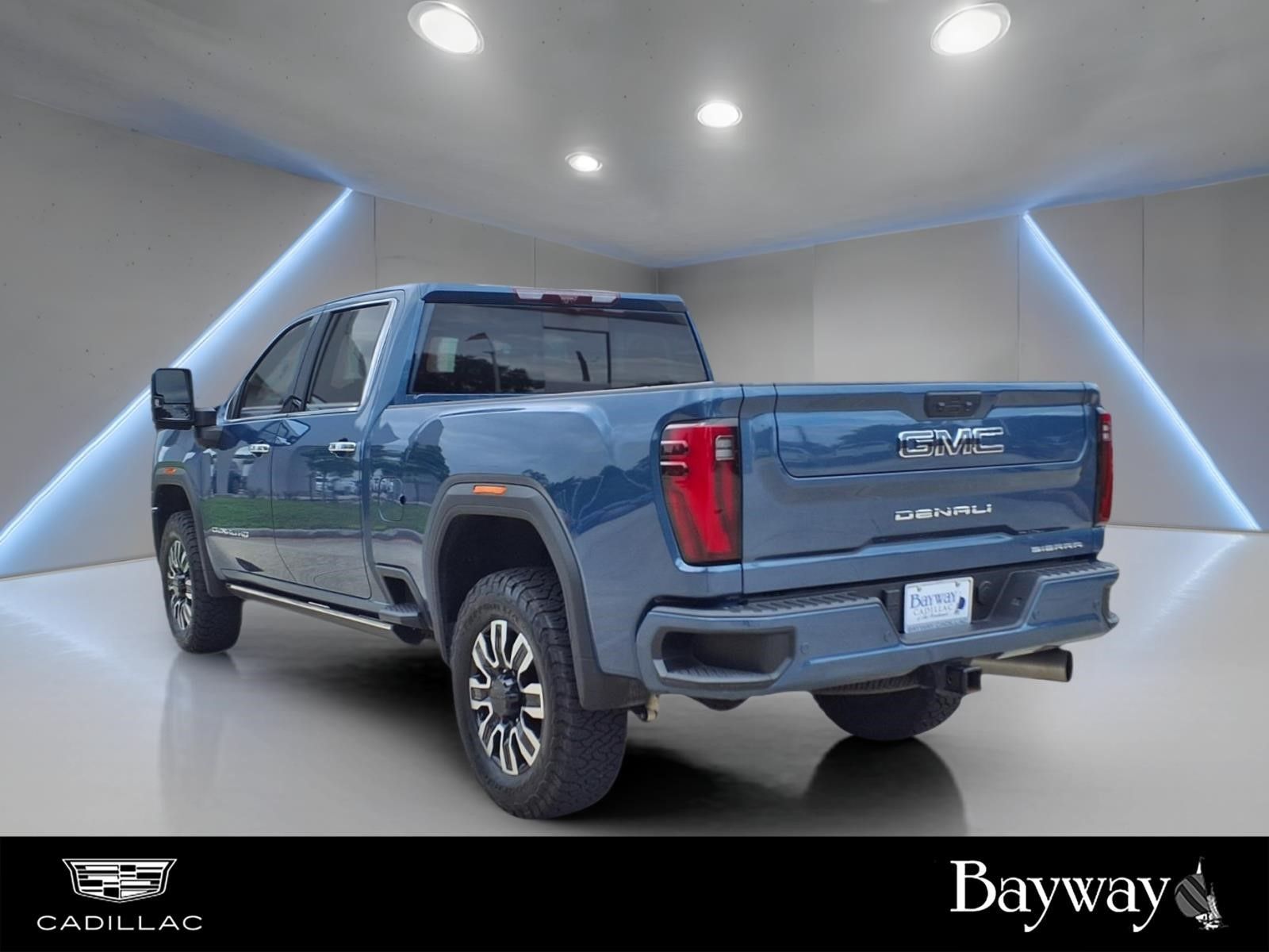 2024 GMC Sierra 2500HD Denali Ultimate Blue at DeMontrond Gulf Freeway