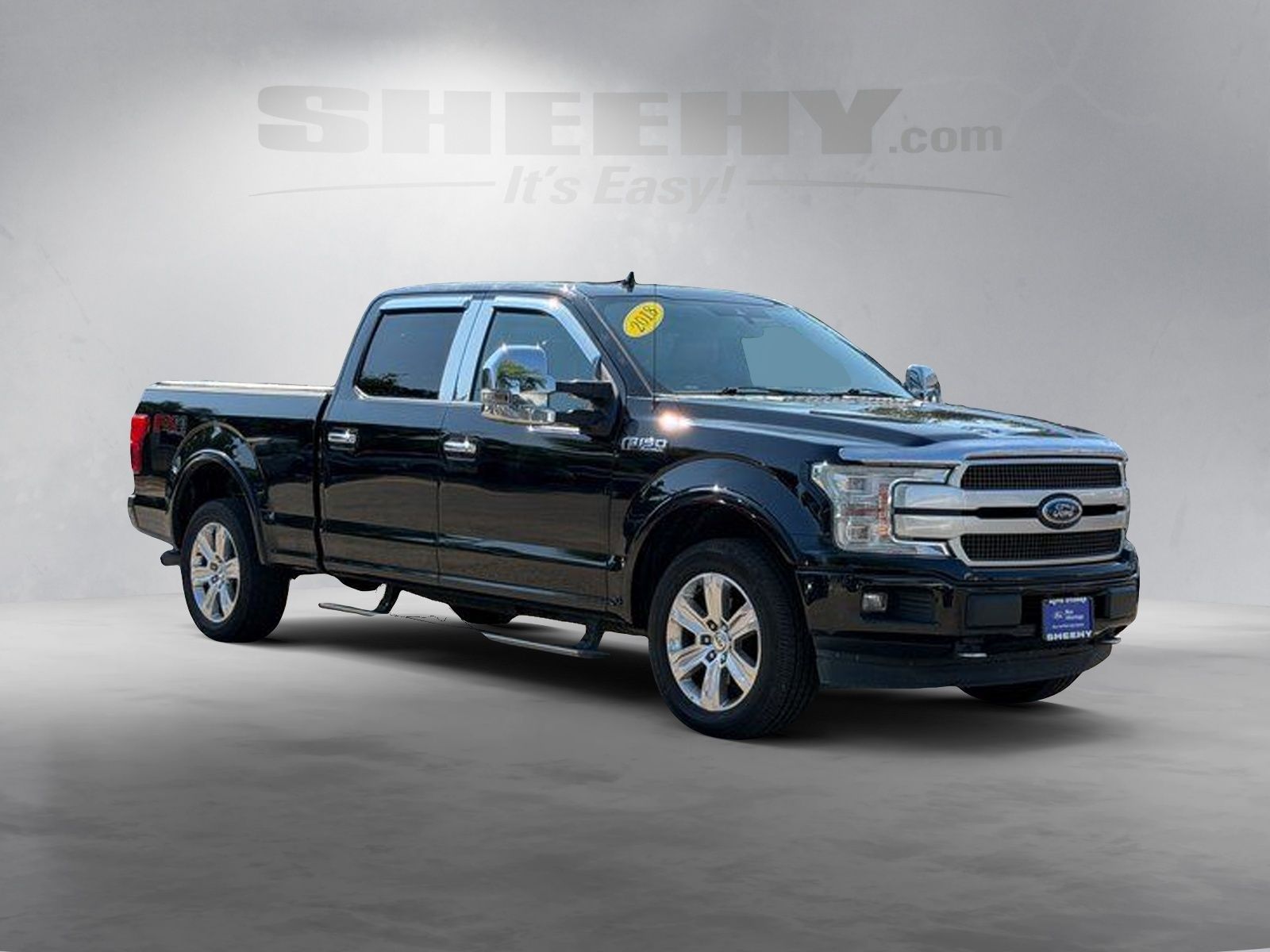 Certified Used 2018 Shadow Black Ford Platinum image 2
