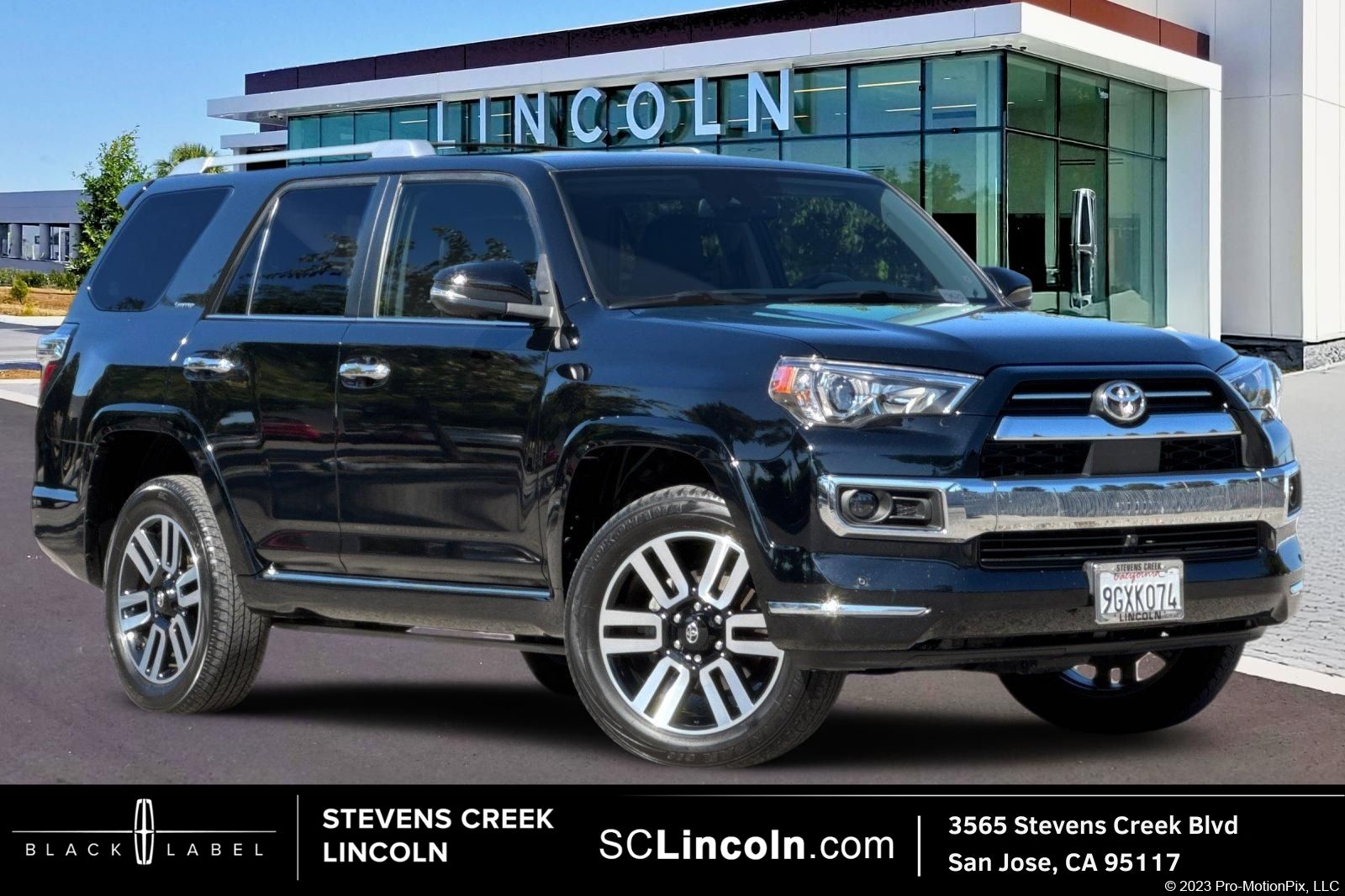 Midnight Black Metallic 2023 Toyota 4Runner SUV / Crossover All-Wheel Drive 5-Speed Automatic