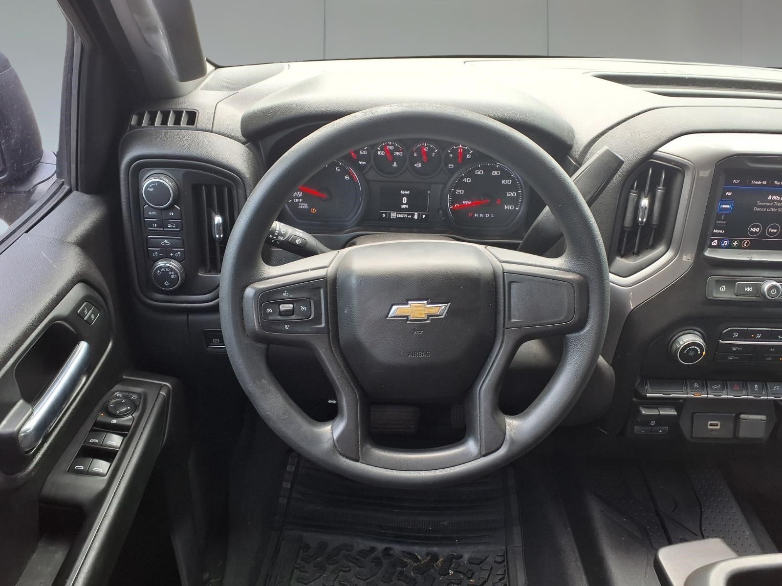 2020 Chevrolet Silverado 1500 Custom Black at Ross Downing Buick GMC