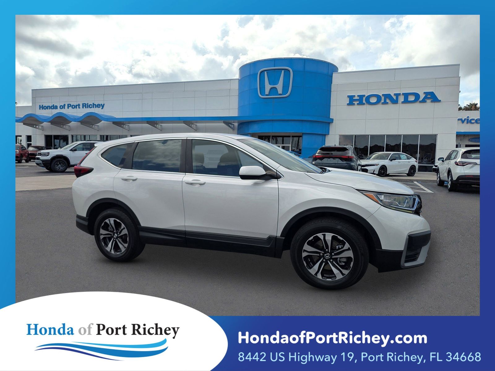 Platinum White Pearl 2021 Honda CR-V SE FWD SUV / Crossover Front-Wheel Drive Continuously Variable Transmission