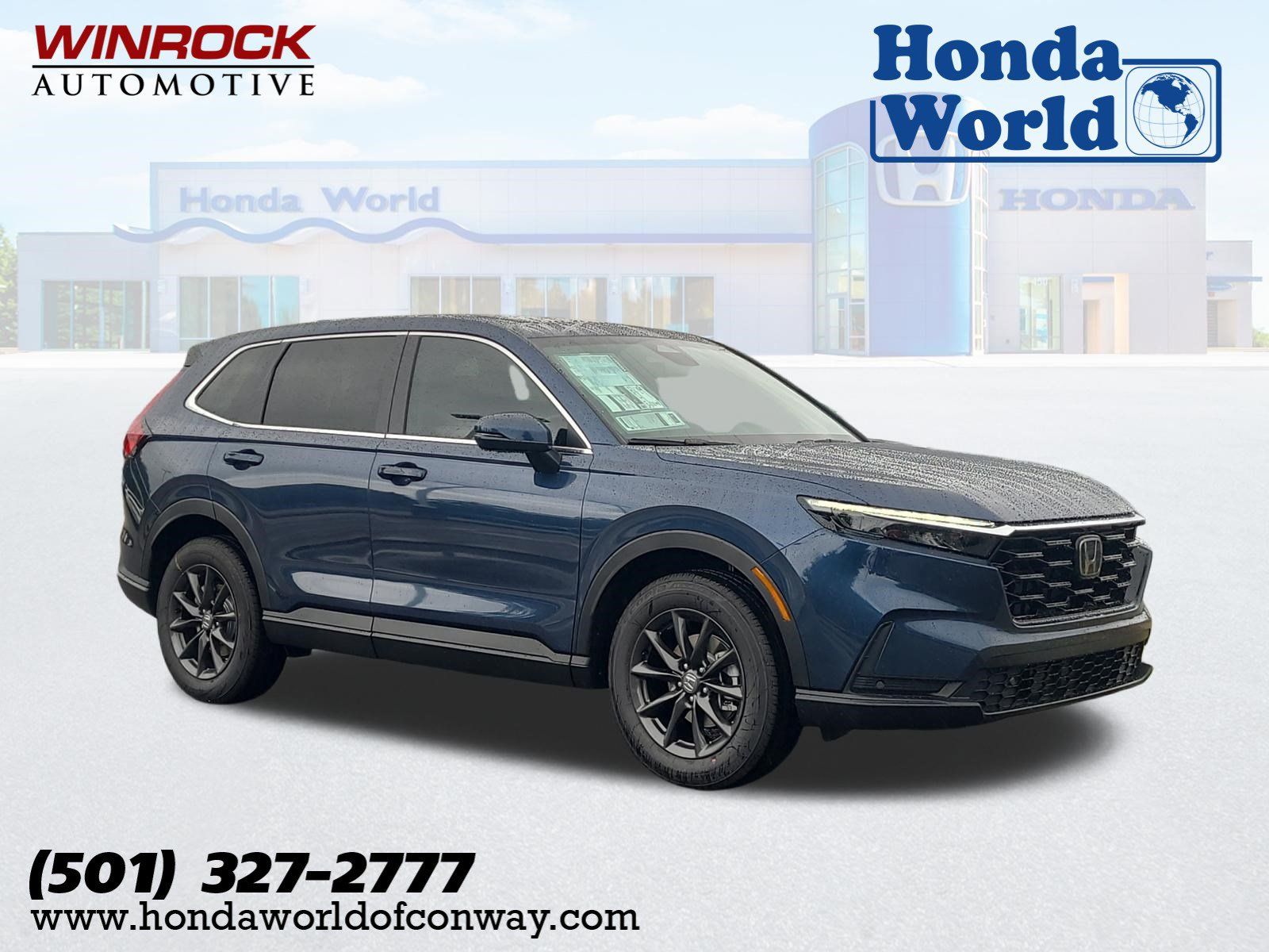Canyon River Blue Metallic 2026 Honda CR-V SUV / Crossover All-Wheel Drive Continuously Variable Transmission