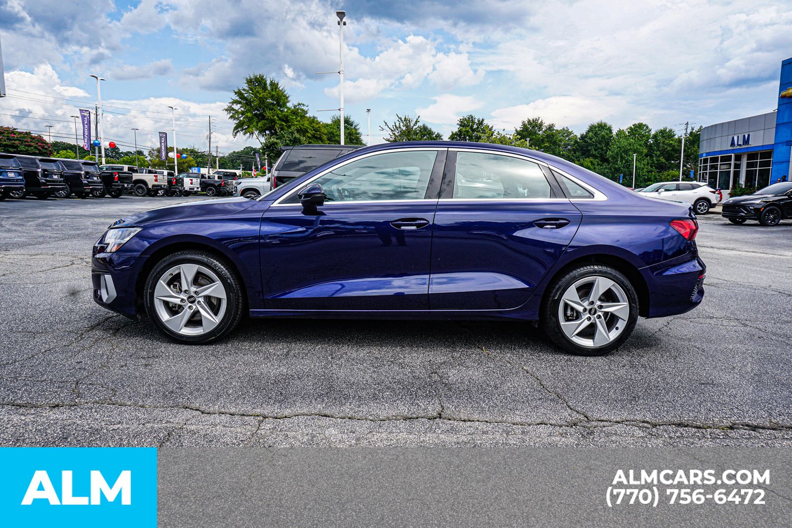 Used 2022 Blue Audi 40 Premium image 9
