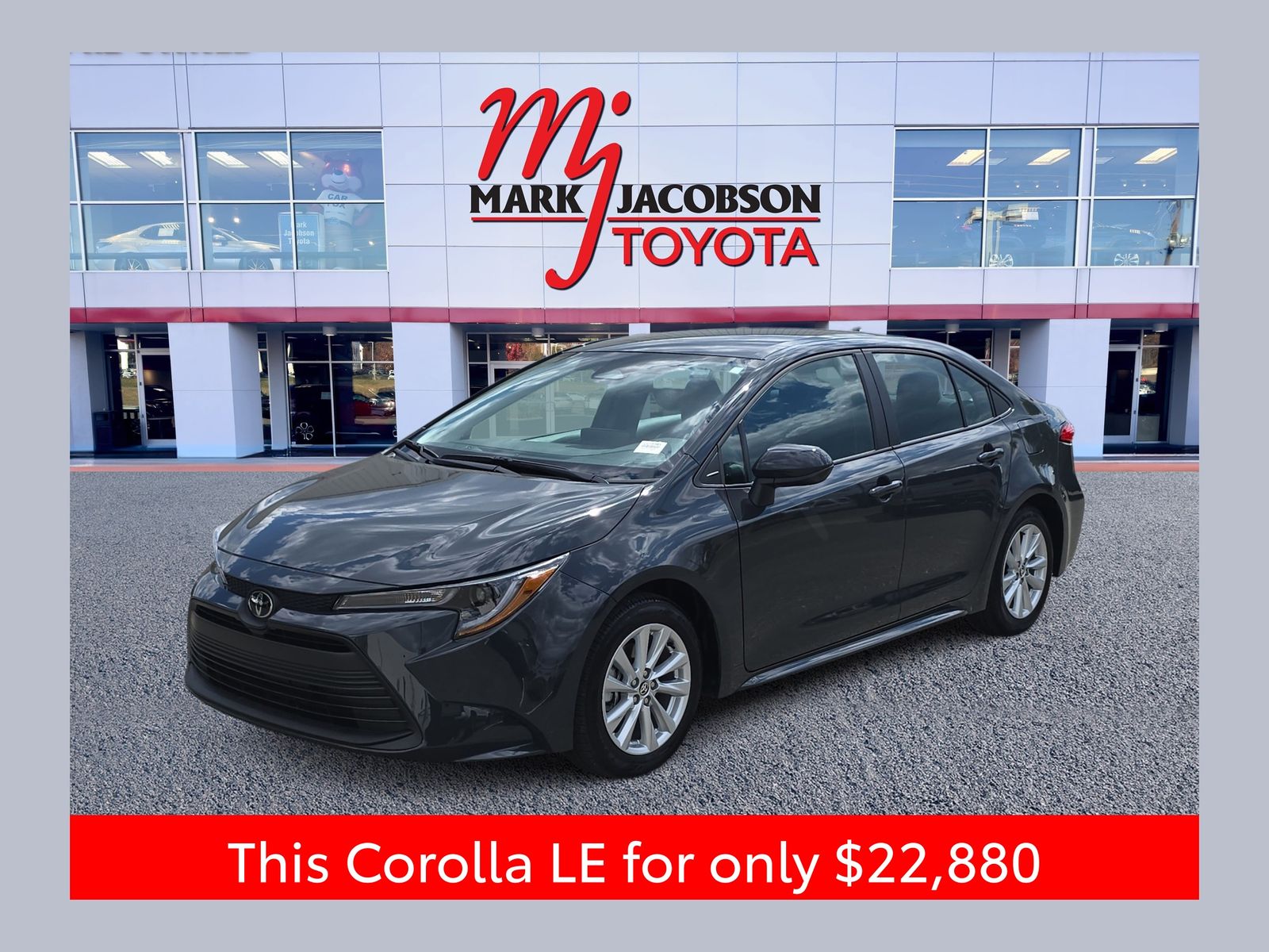 Underground 2025 Toyota Corolla LE FWD Sedan Front-Wheel Drive Continuously Variable Transmission