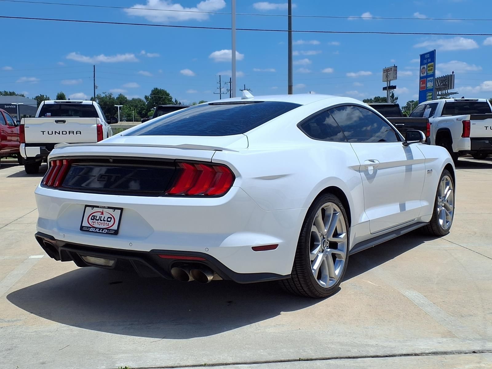 2022 Ford Mustang GT Premium White at Emmons Autoplex