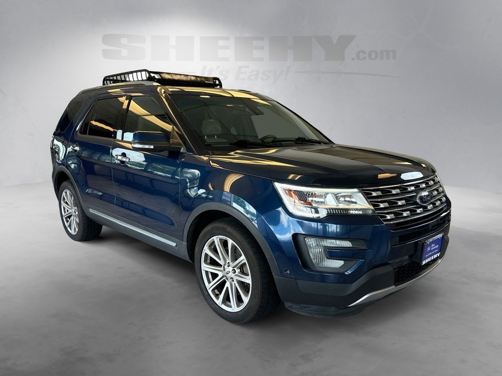 Certified Used 2017 Blue Jeans Metallic Ford Limited image 2
