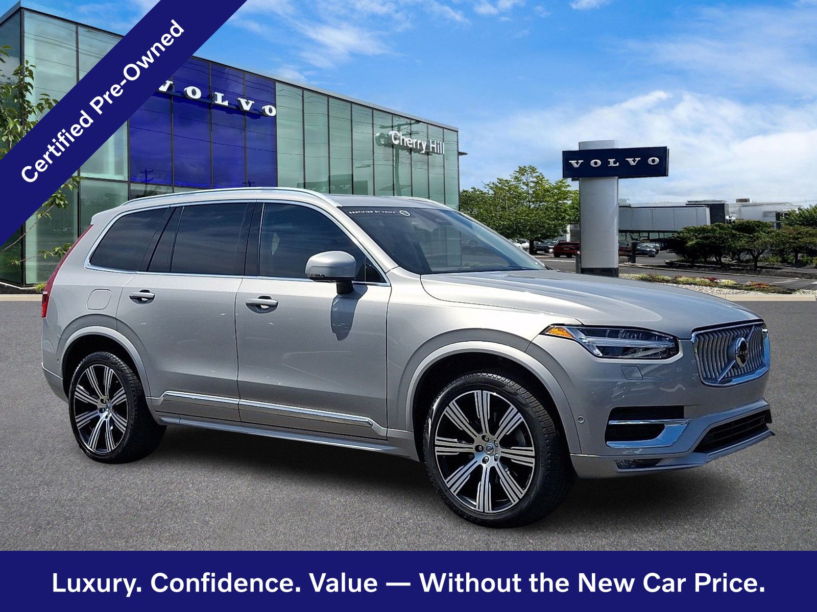 Silver 2023 Volvo XC90 SUV / Crossover All-Wheel Drive Automatic