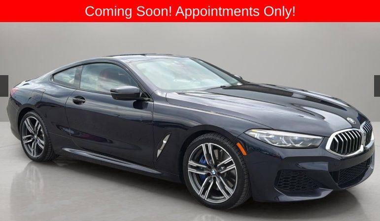 Carbon Black Metallic 2022 BMW 8 Series Coupe All-Wheel Drive 8-Speed Automatic