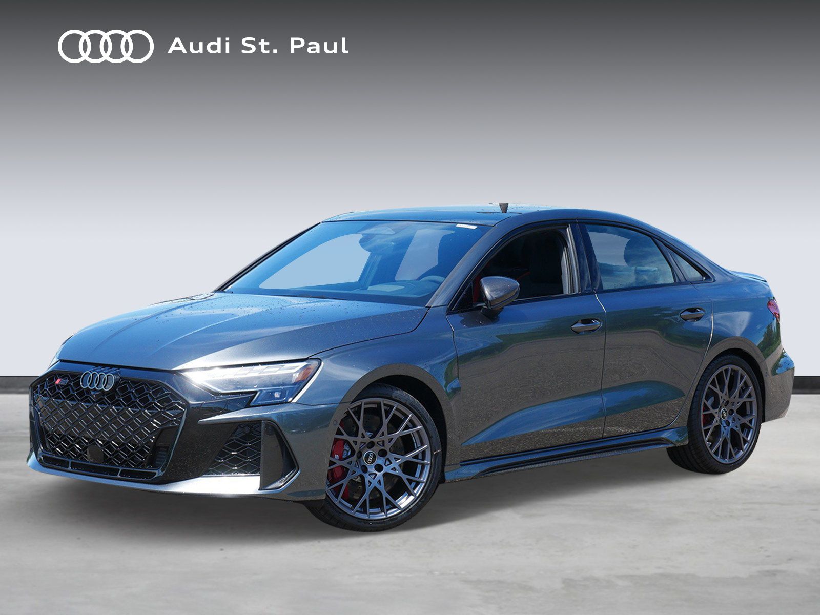 Daytona Gray Pearl Effect 2026 Audi RS 3 Sedan All-Wheel Drive 7-Speed Automatic