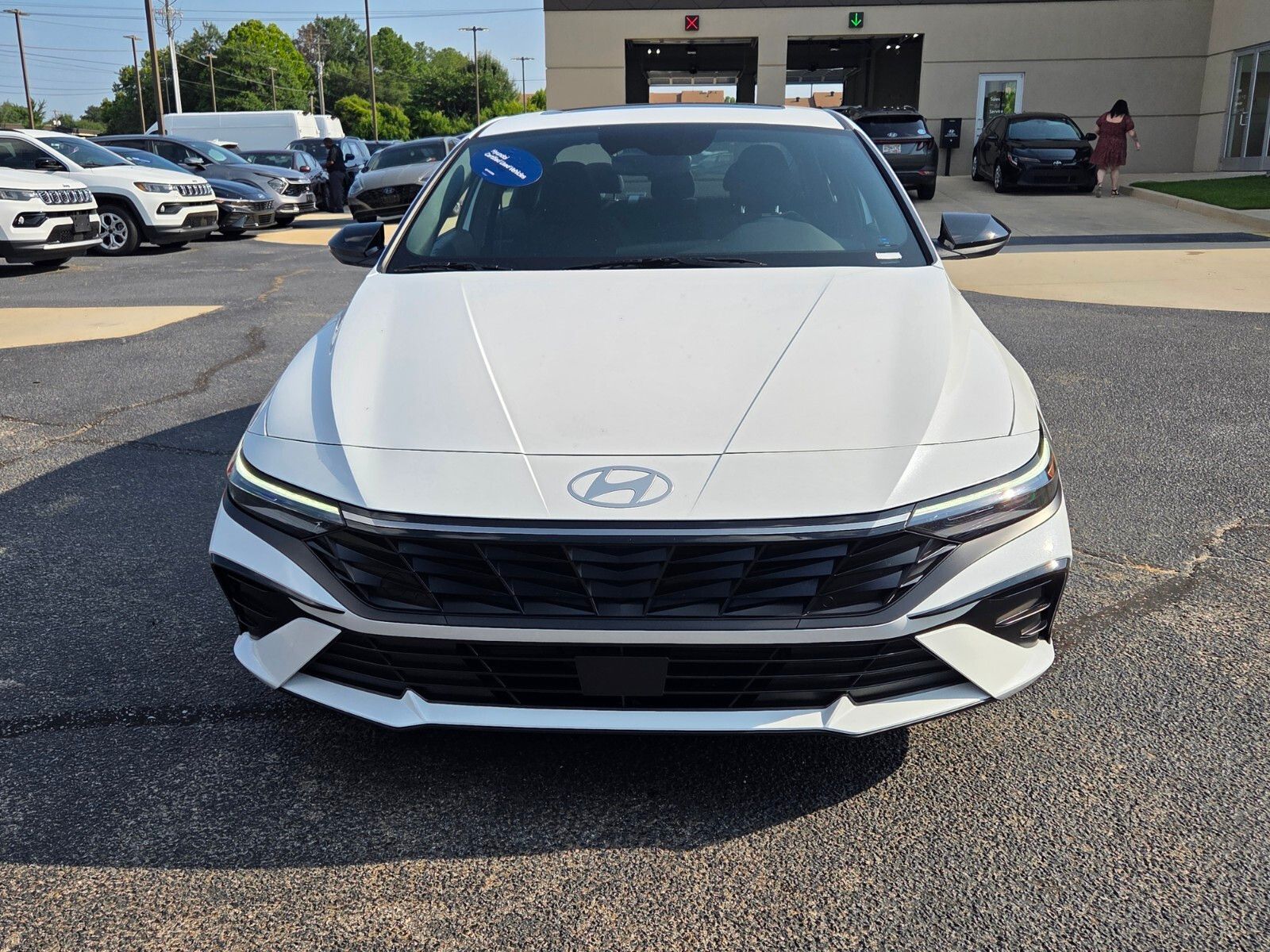 Used 2026 White Hyundai SEL Sport image 2