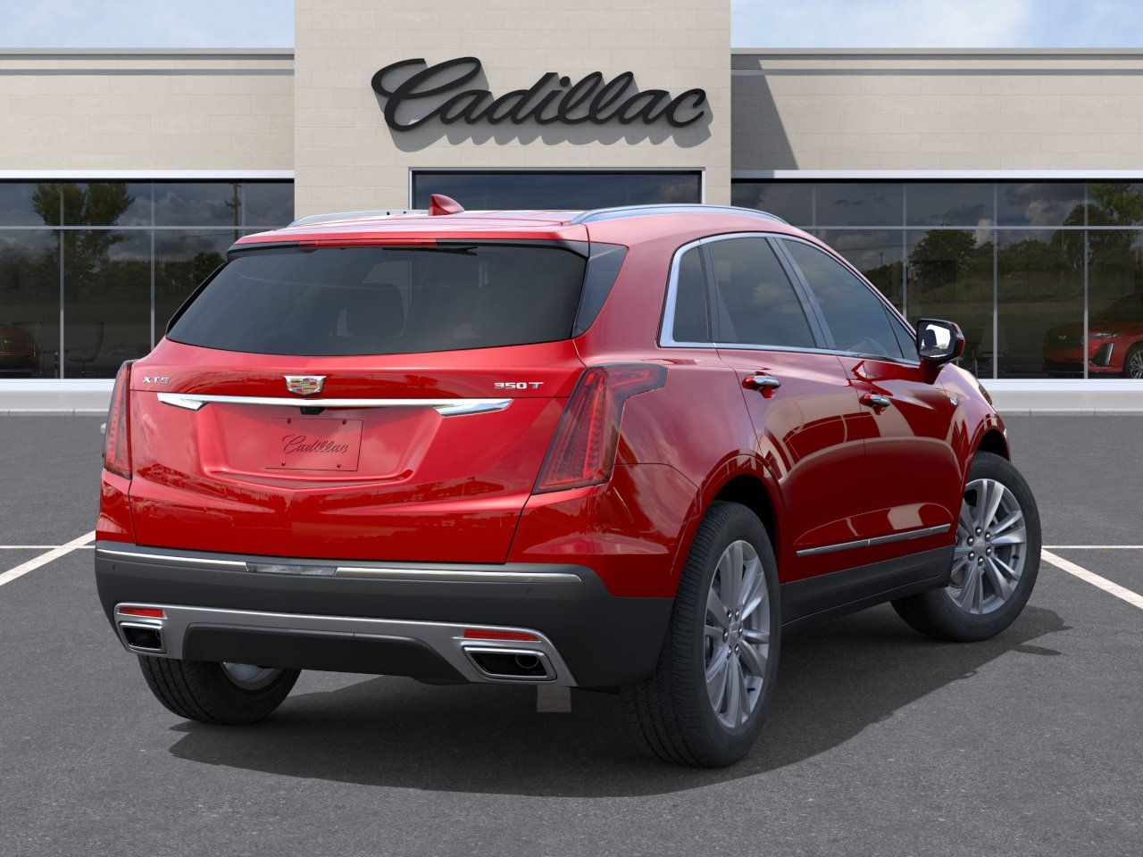 2026 Cadillac XT5 Premium Luxury Red at Ross Downing Buick GMC