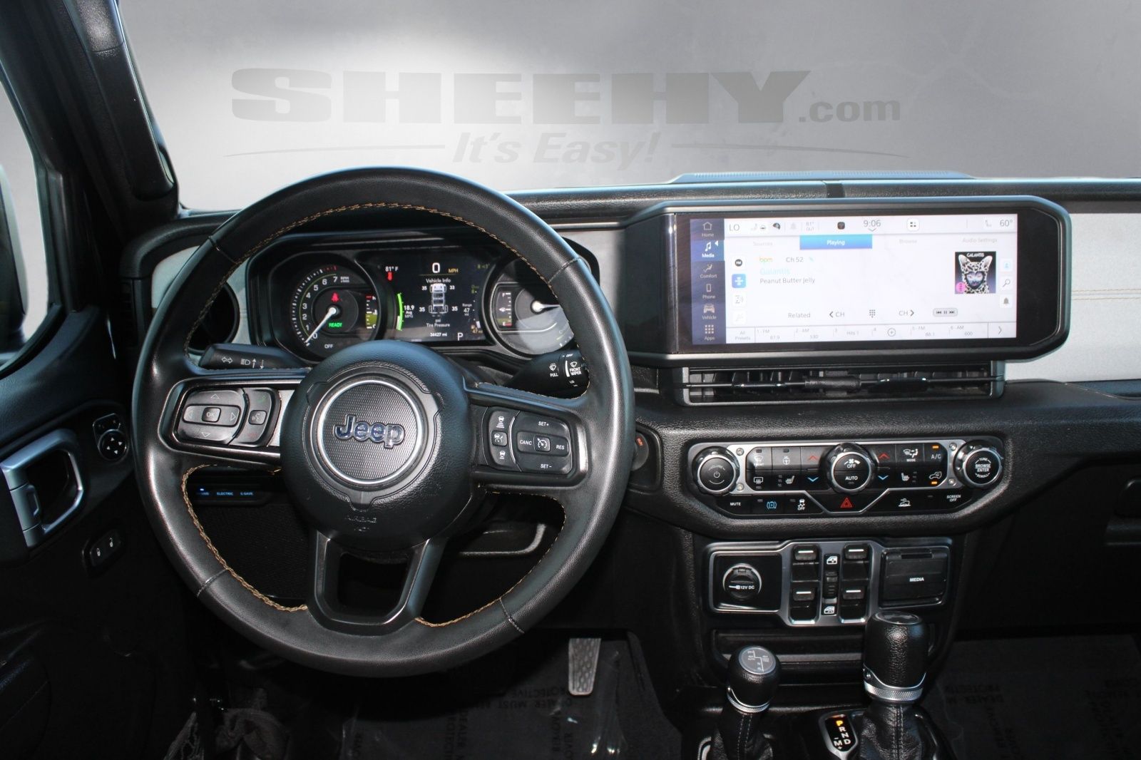 Used 2024 Black Jeep Sport S 4xe image 3