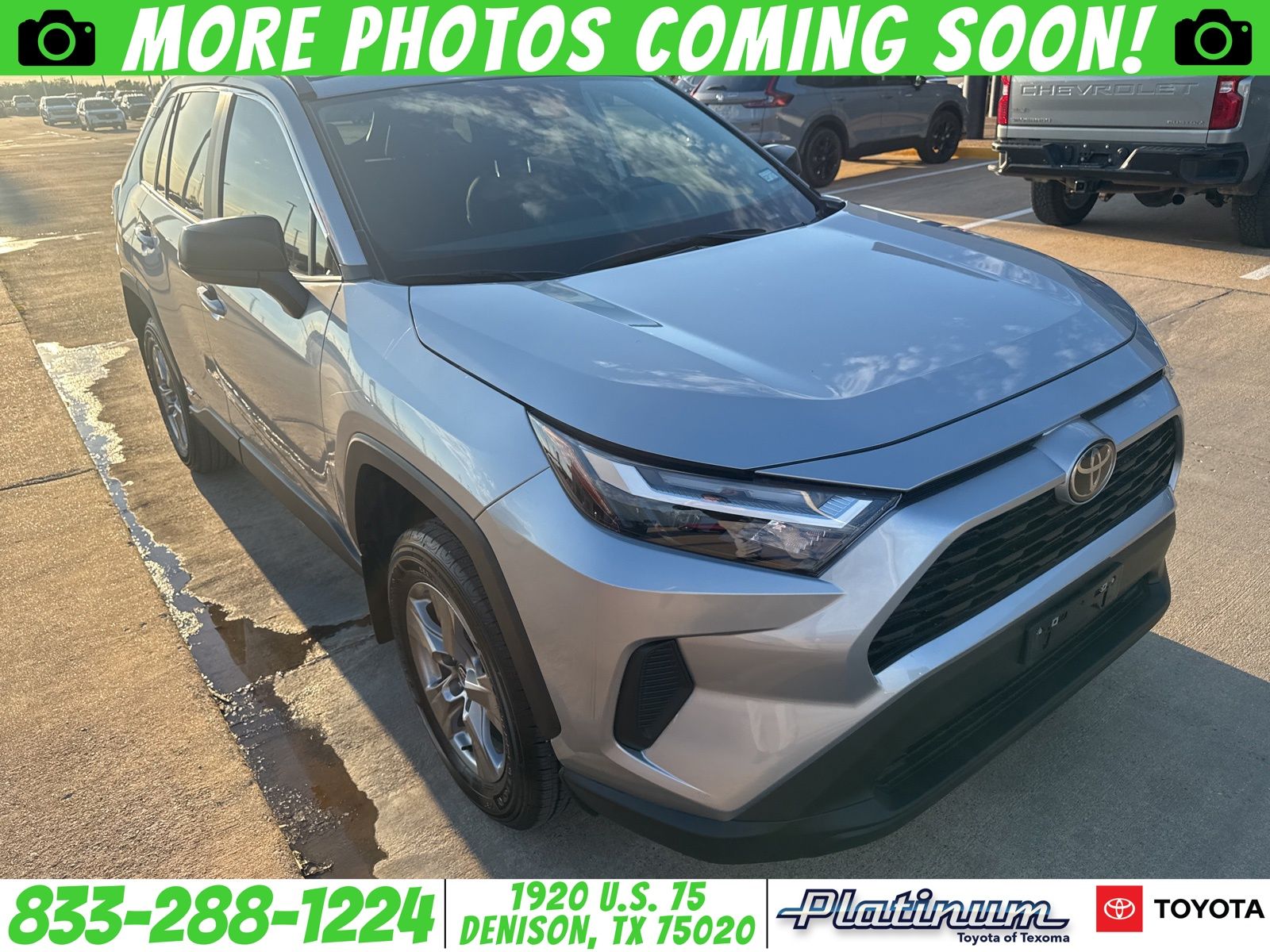 Silver Sky Metallic 2025 Toyota RAV4 Hybrid LE AWD SUV / Crossover All-Wheel Drive Continuously Variable Transmission