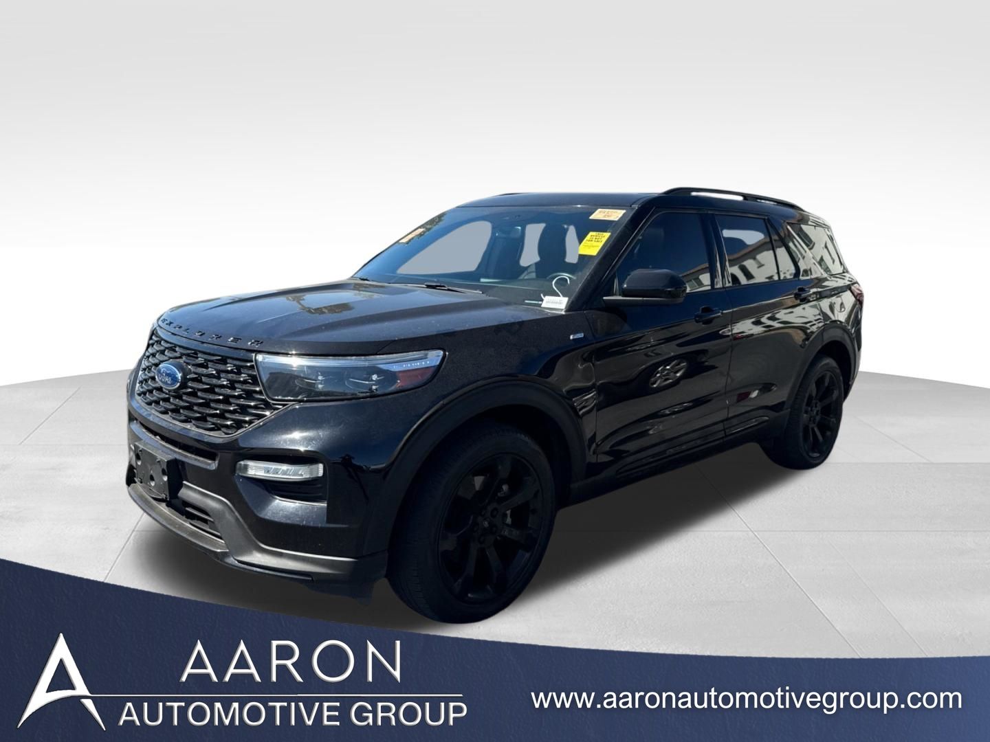 Black Metallic 2022 Ford Explorer ST-Line RWD SUV / Crossover Rear-Wheel Drive Automatic