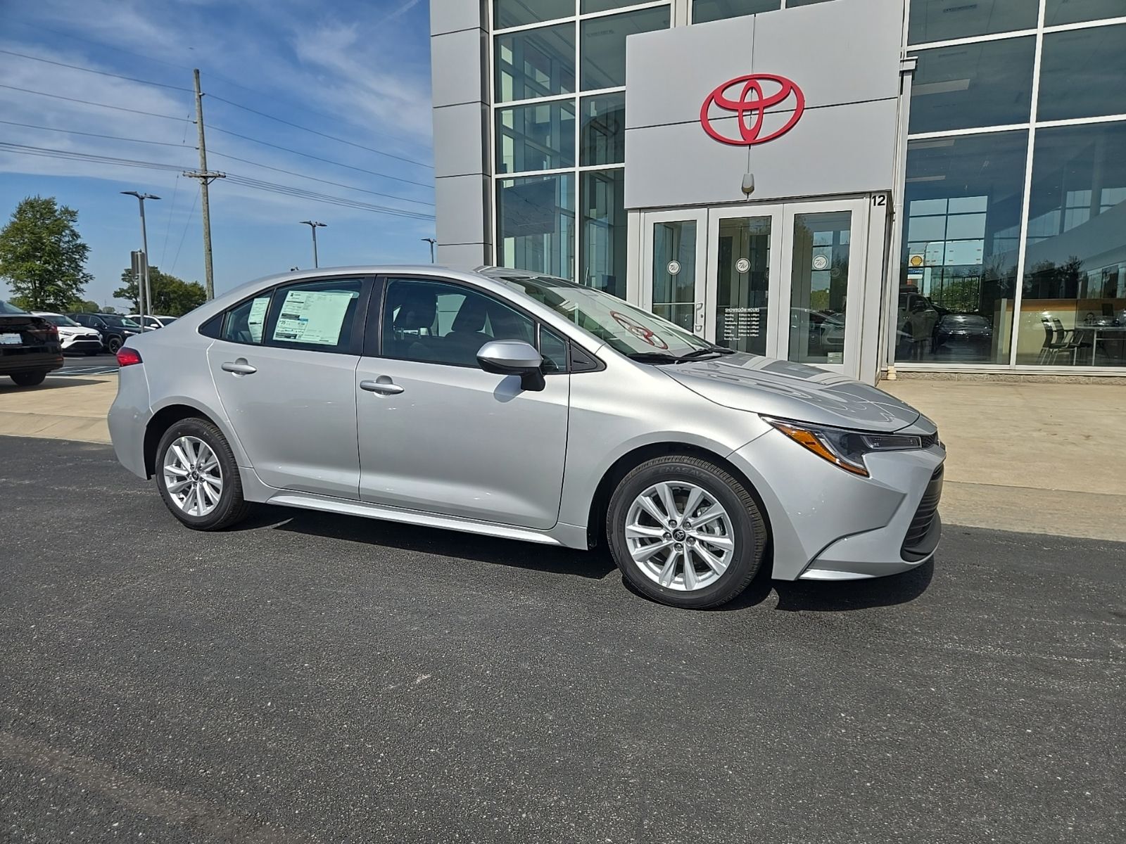 Classic Silver Metallic 2026 Toyota Corolla Sedan Front-Wheel Drive Continuously Variable Transmission