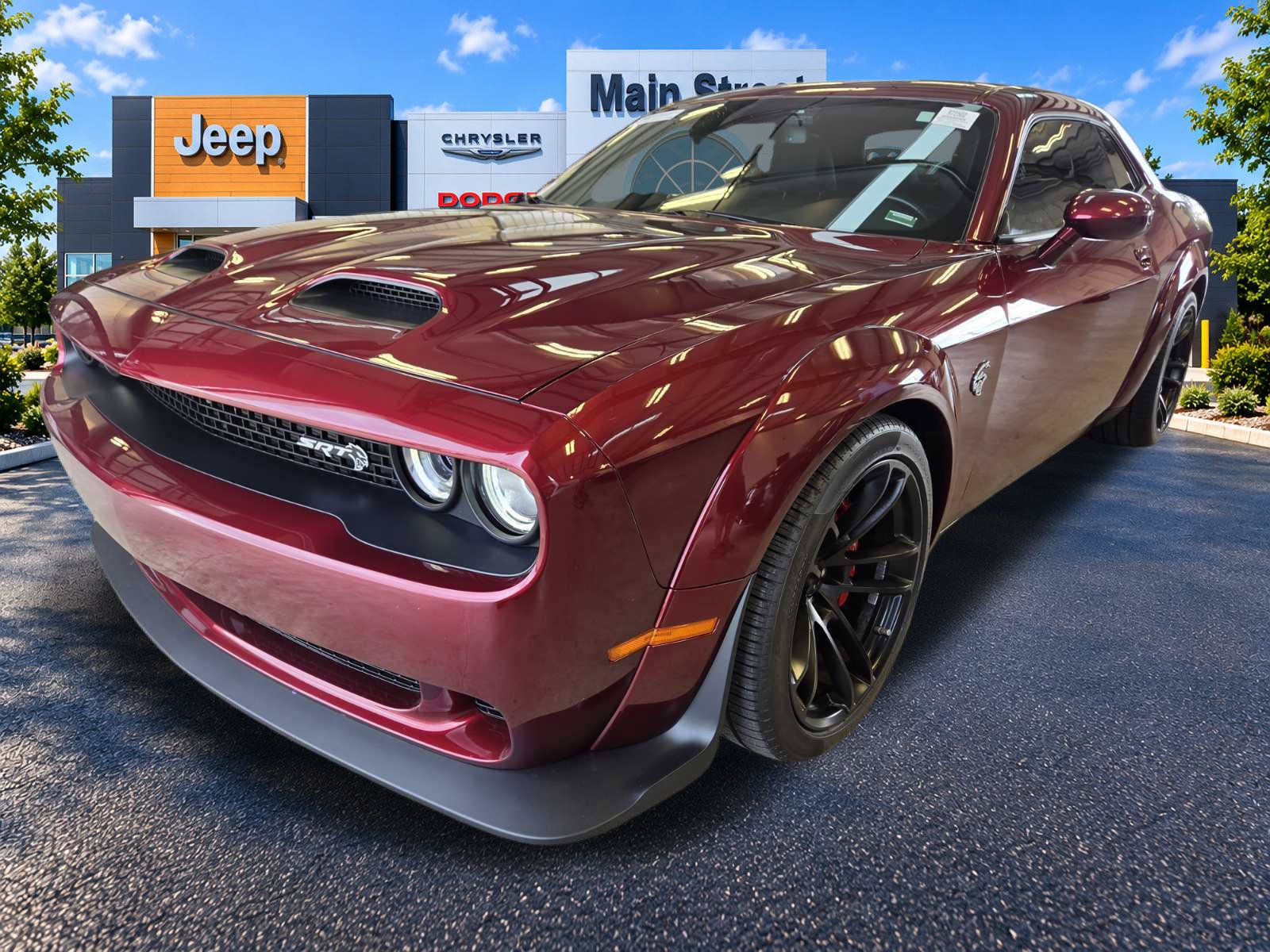 Red 2022 Dodge Challenger Coupe Rear-Wheel Drive 8-Speed Automatic