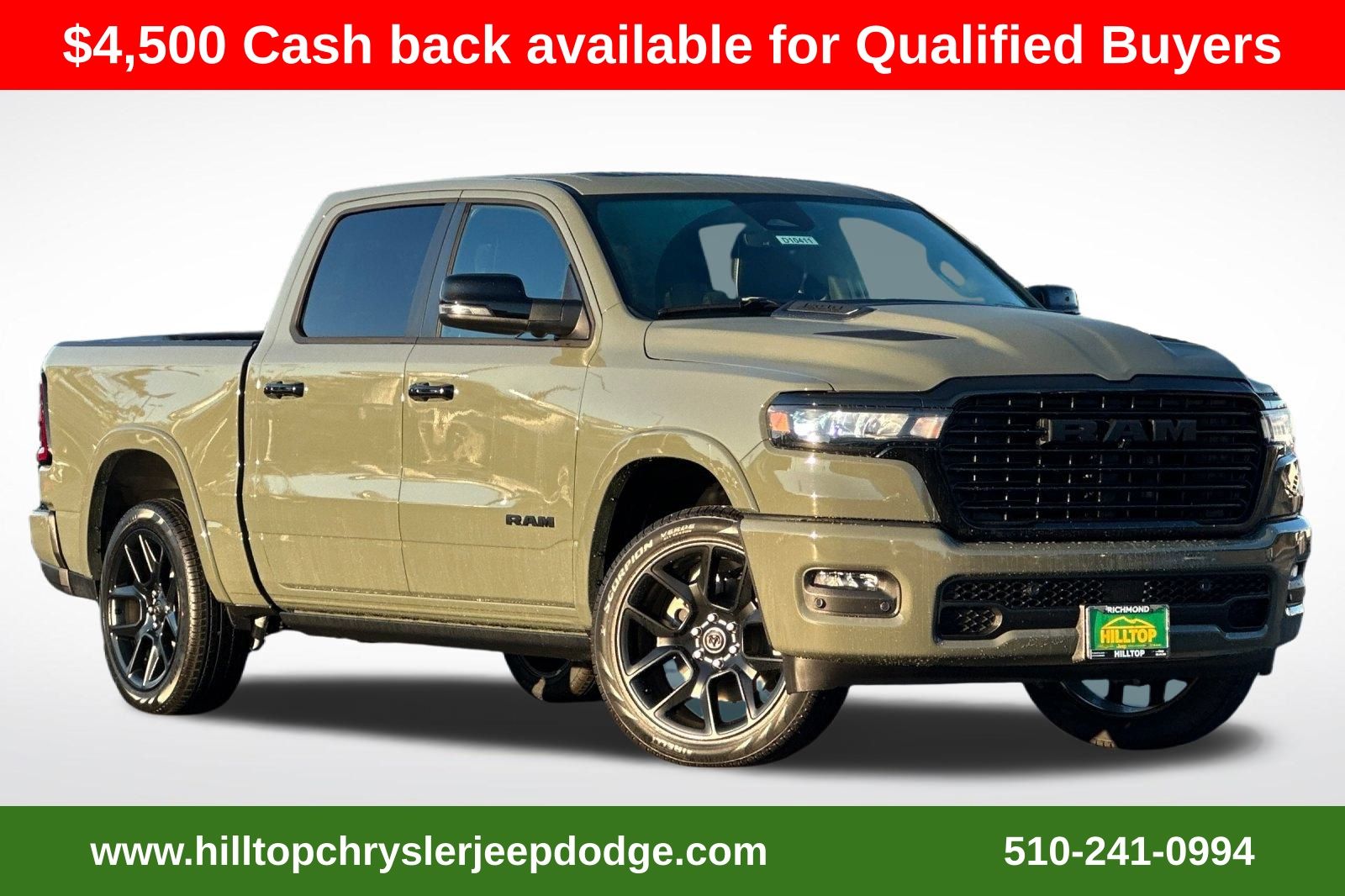 2026 RAM 1500 Laramie Crew Cab 4WD