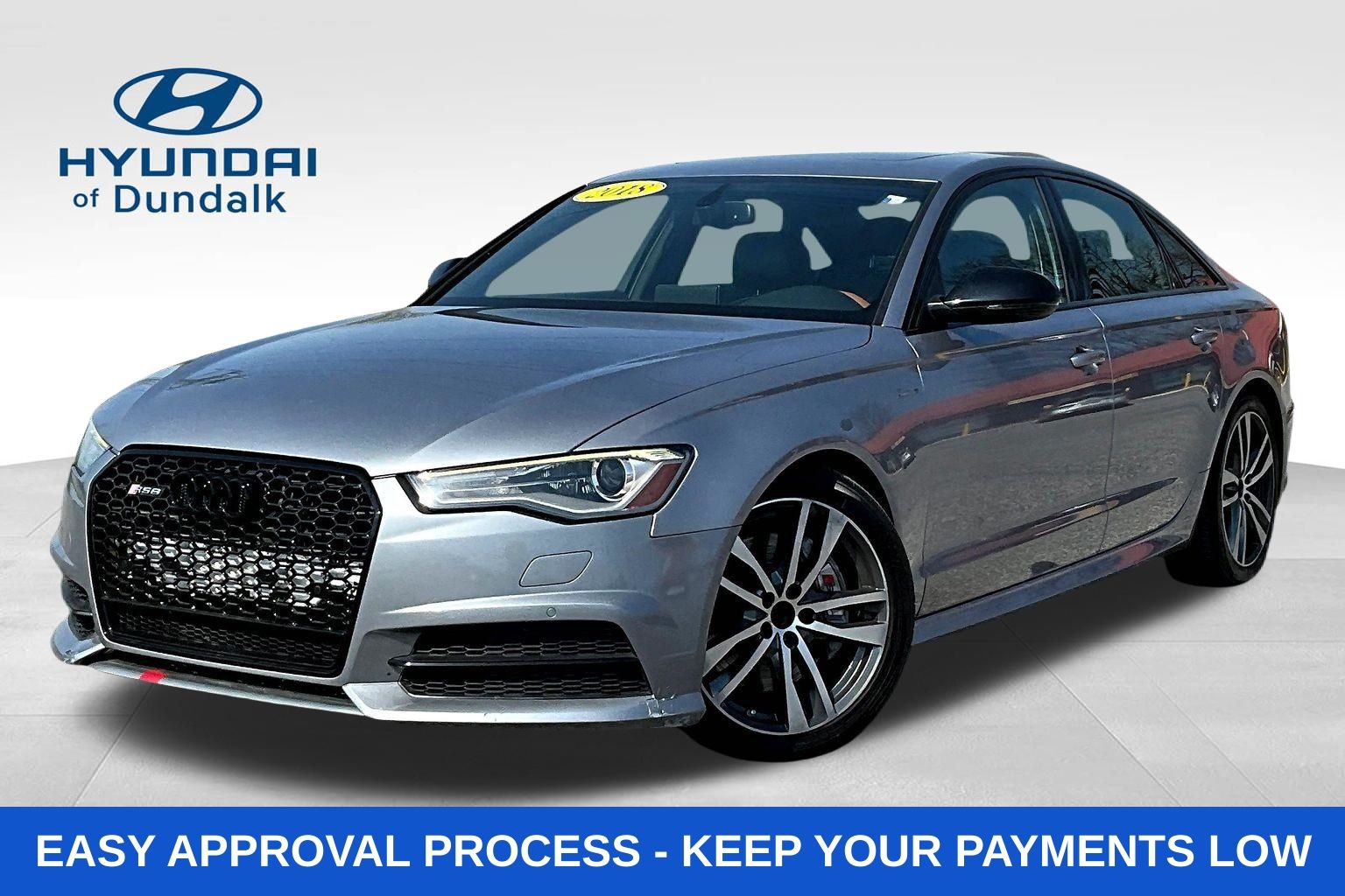 Gray 2018 Audi A6 Sedan 8-Speed Automatic