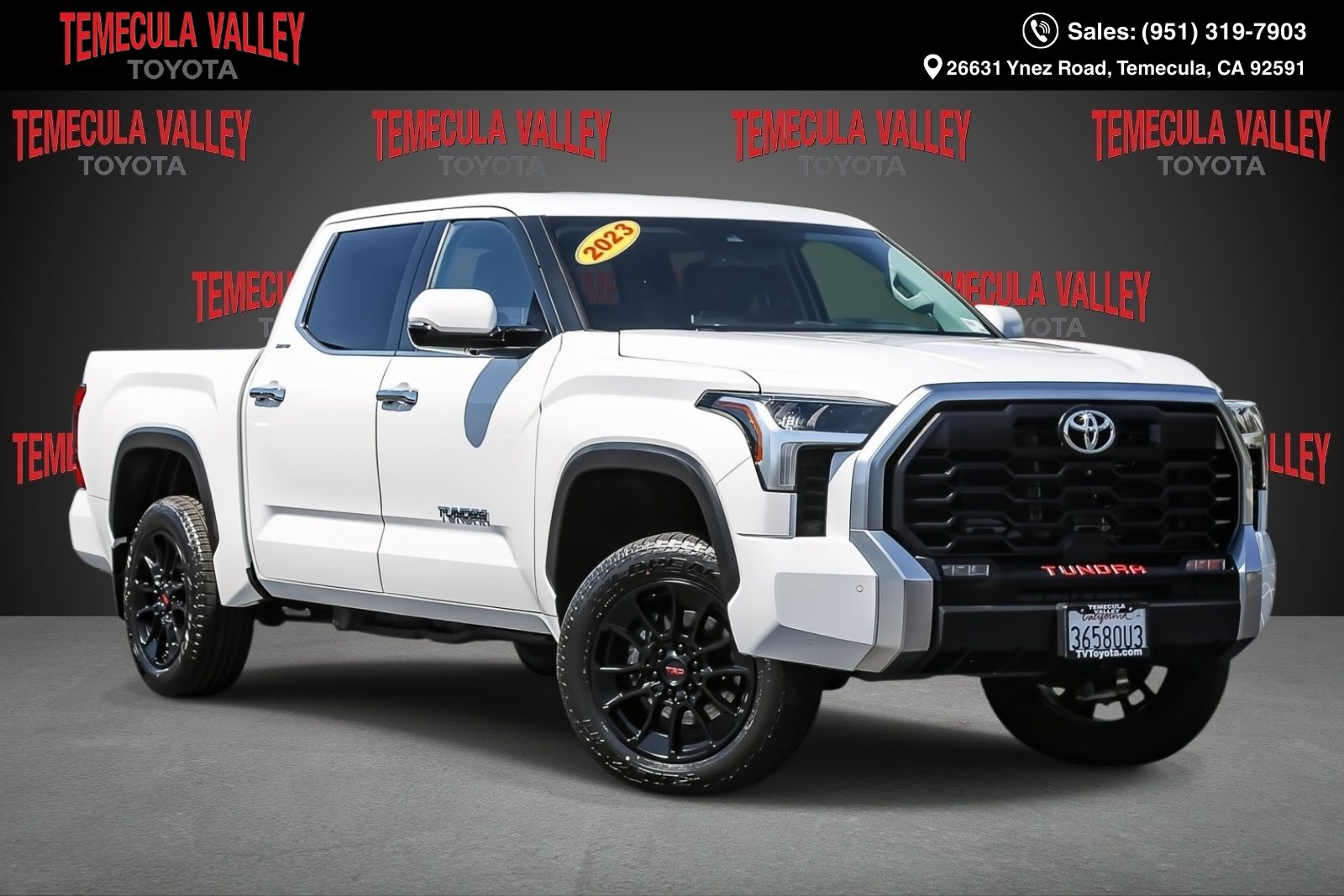 Ice Cap 2023 Toyota Tundra Limited CrewMax Cab 4WD Pickup Truck Four-Wheel Drive Automatic