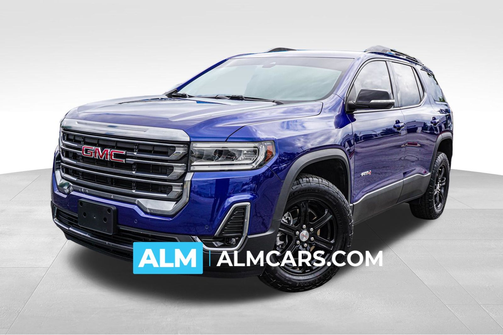 Ultra Blue Metallic 2023 GMC Acadia AT4 AWD SUV / Crossover Four-Wheel Drive 9-Speed Automatic
